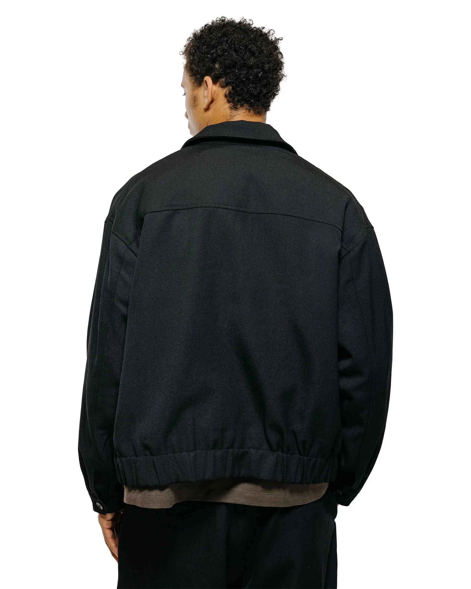James Coward Machine Jacket Black Wool Gabardine sold by Lost & Found product image thumbnail 5