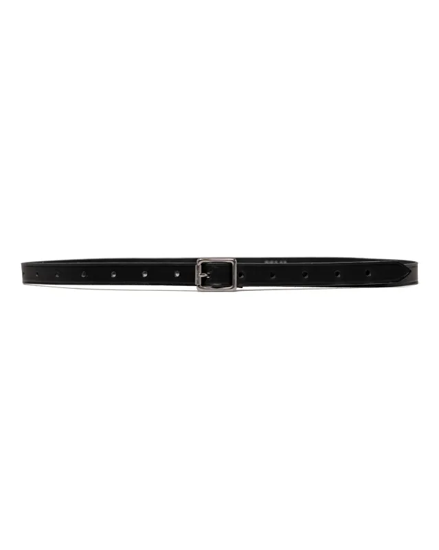 MHL Scout Belt Leather Black made by Margaret Howell