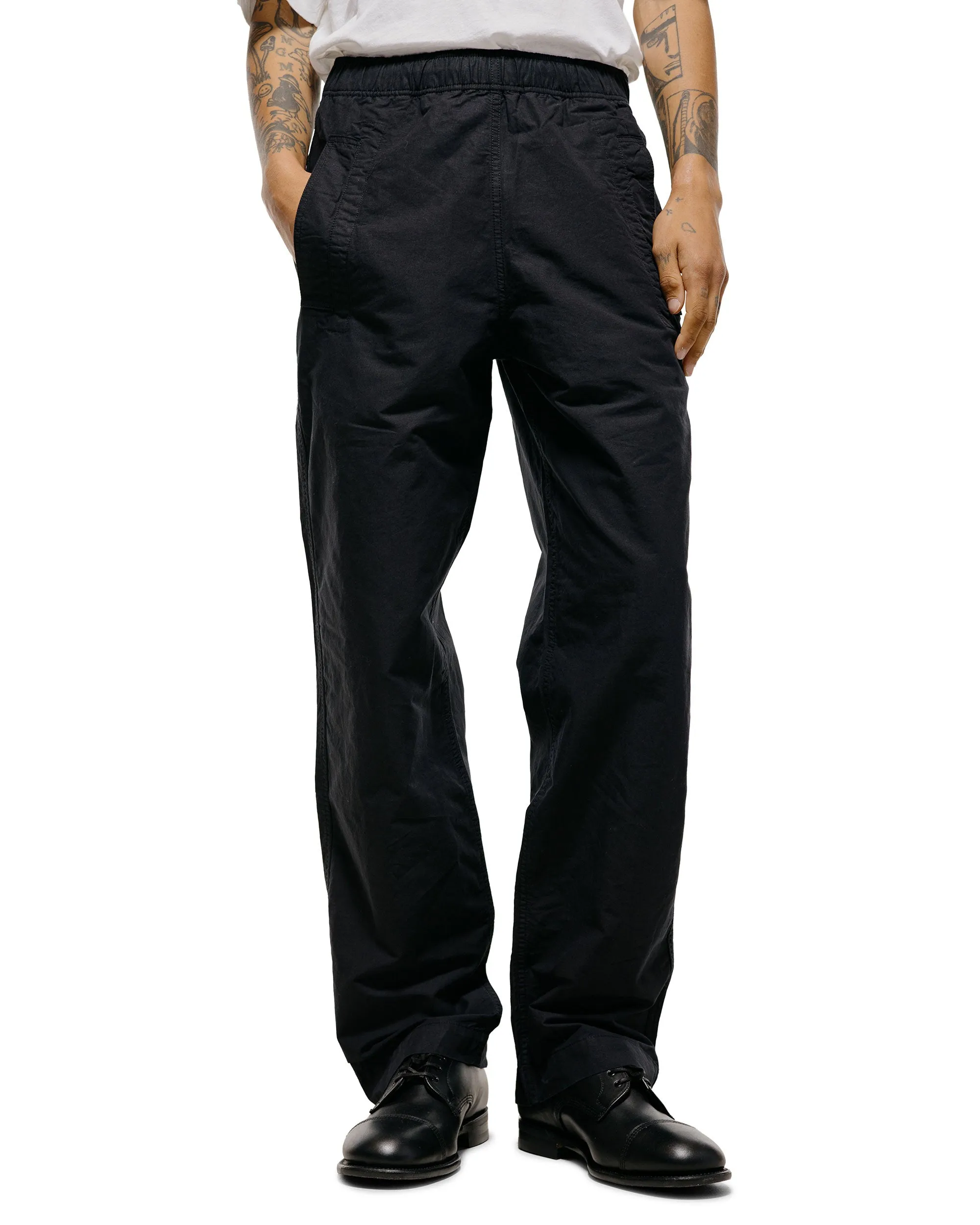 MHL Wide Leg Jogger Dry Cotton Linen Black sold by Lost & Found product image thumbnail 2