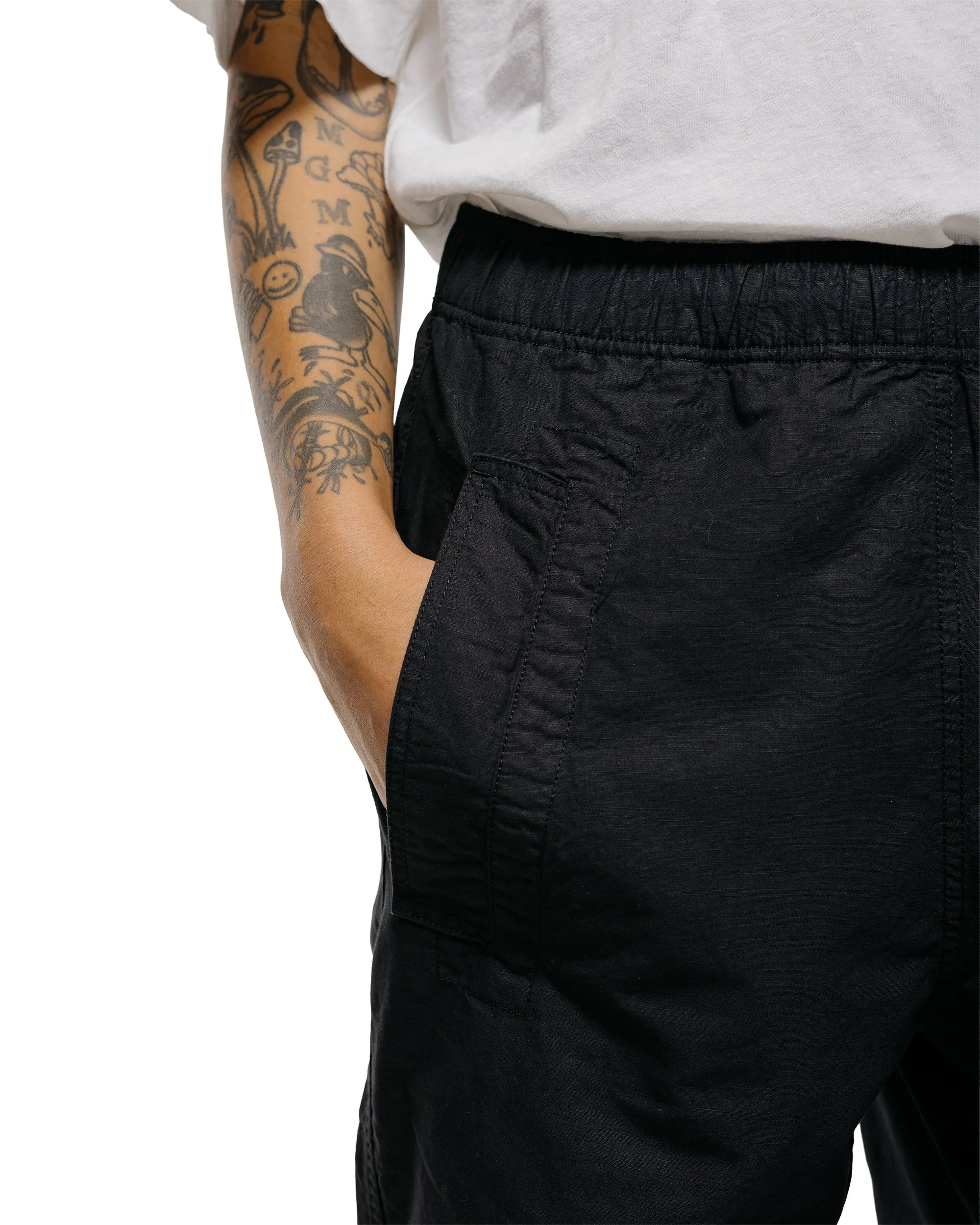 MHL Wide Leg Jogger Dry Cotton Linen Black sold by Lost & Found product image thumbnail 3