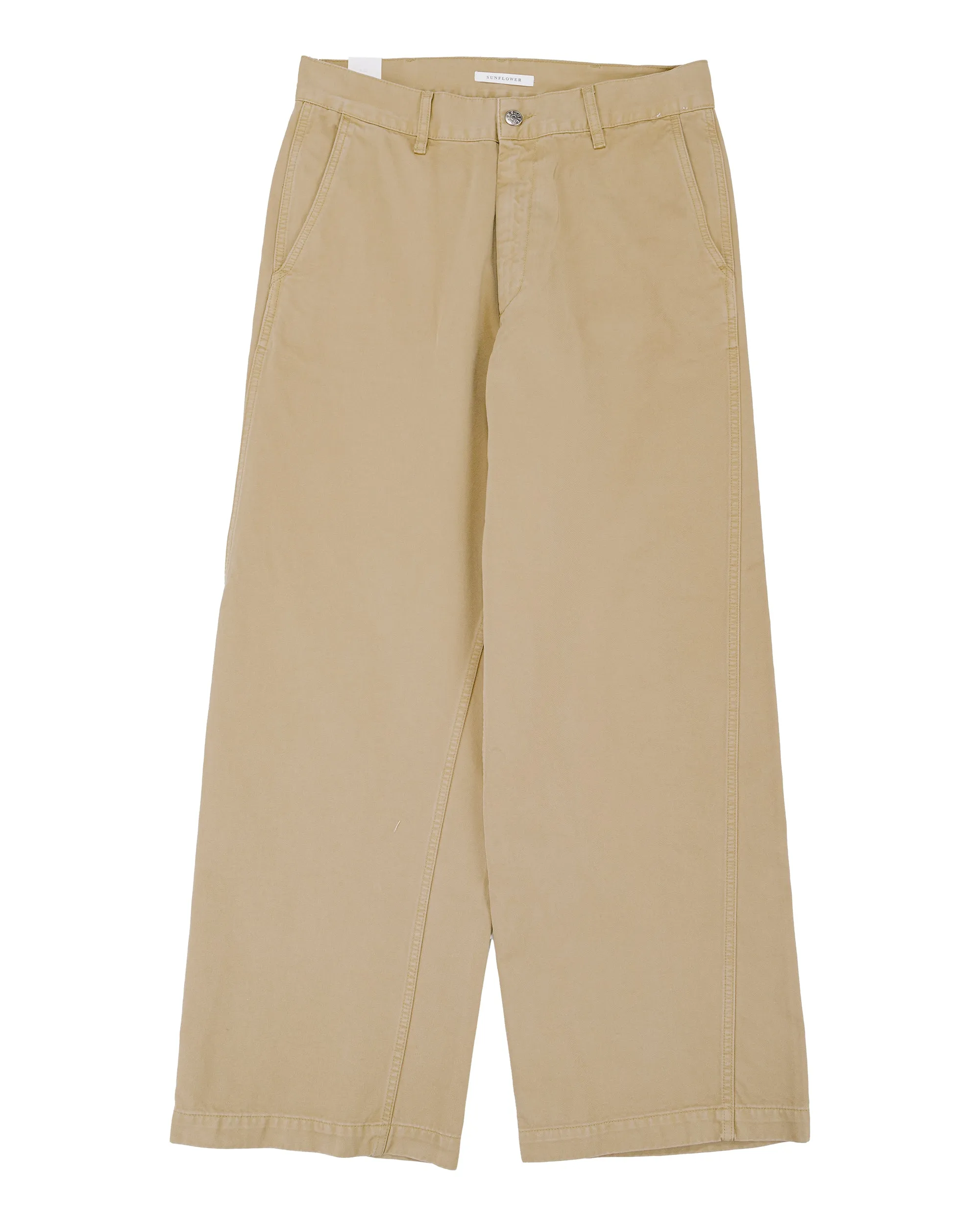Sunflower Wide Twist Chino Khaki sold by Lost & Found