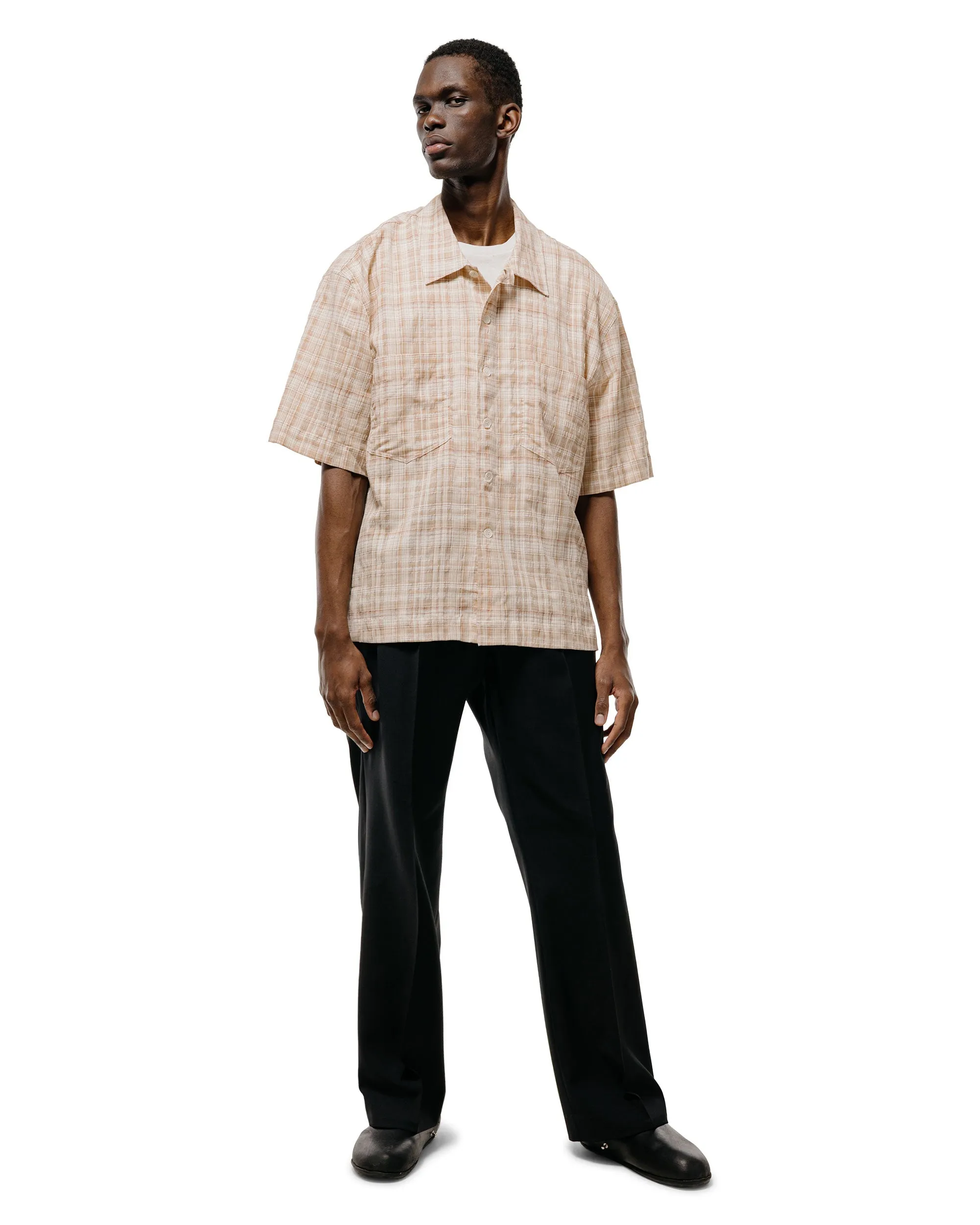 Sunflower Wide Pleated Trouser Tropical Wool 999 Black sold by Lost & Found product image thumbnail 5