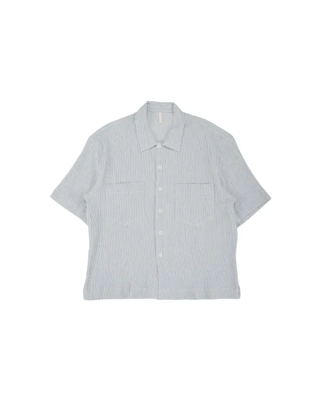 Sunflower Adam Shirt Stripe 210 Blue made by Sunflower