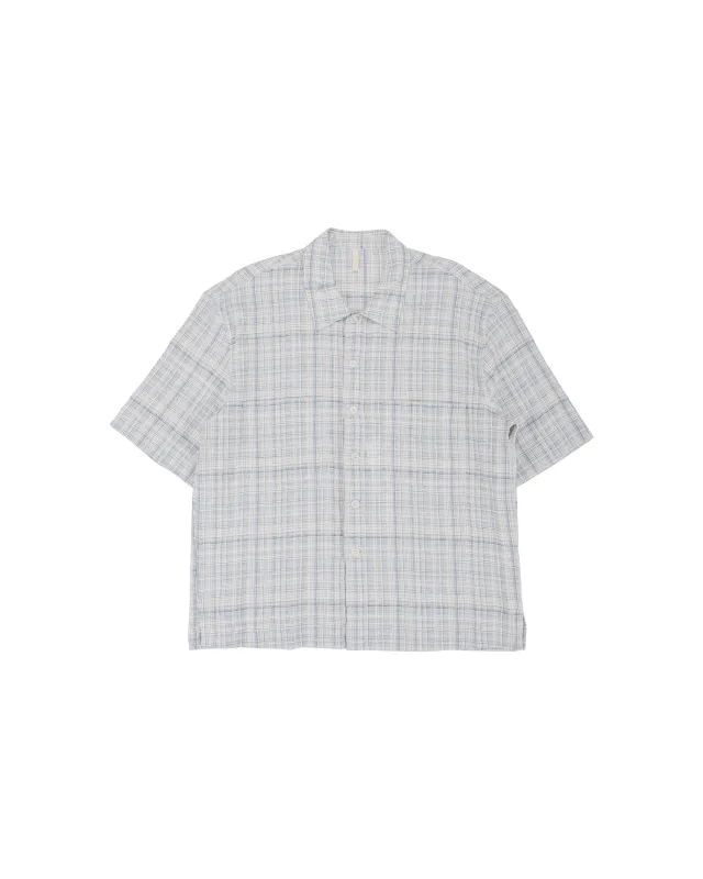 Sunflower Adam Shirt Check 210 Blue made by Sunflower