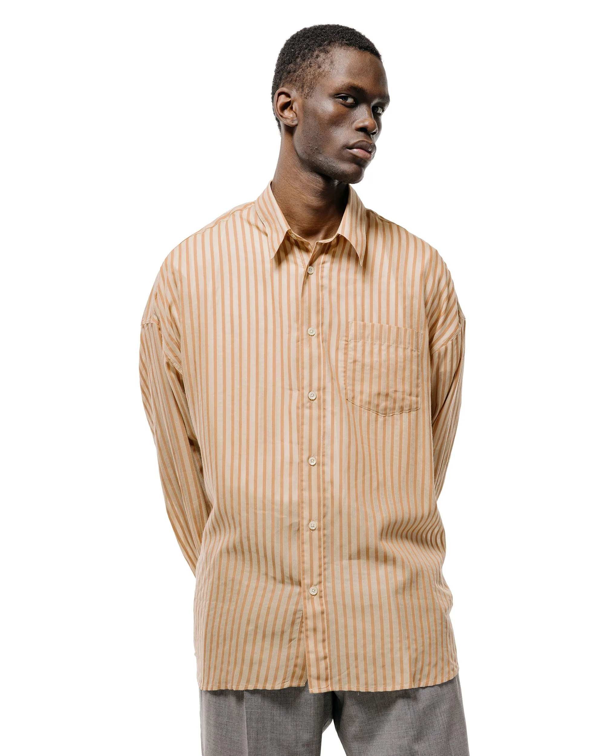 Sunflower Stable Shirt 170 Brown Stripe sold by Lost & Found product image thumbnail 2