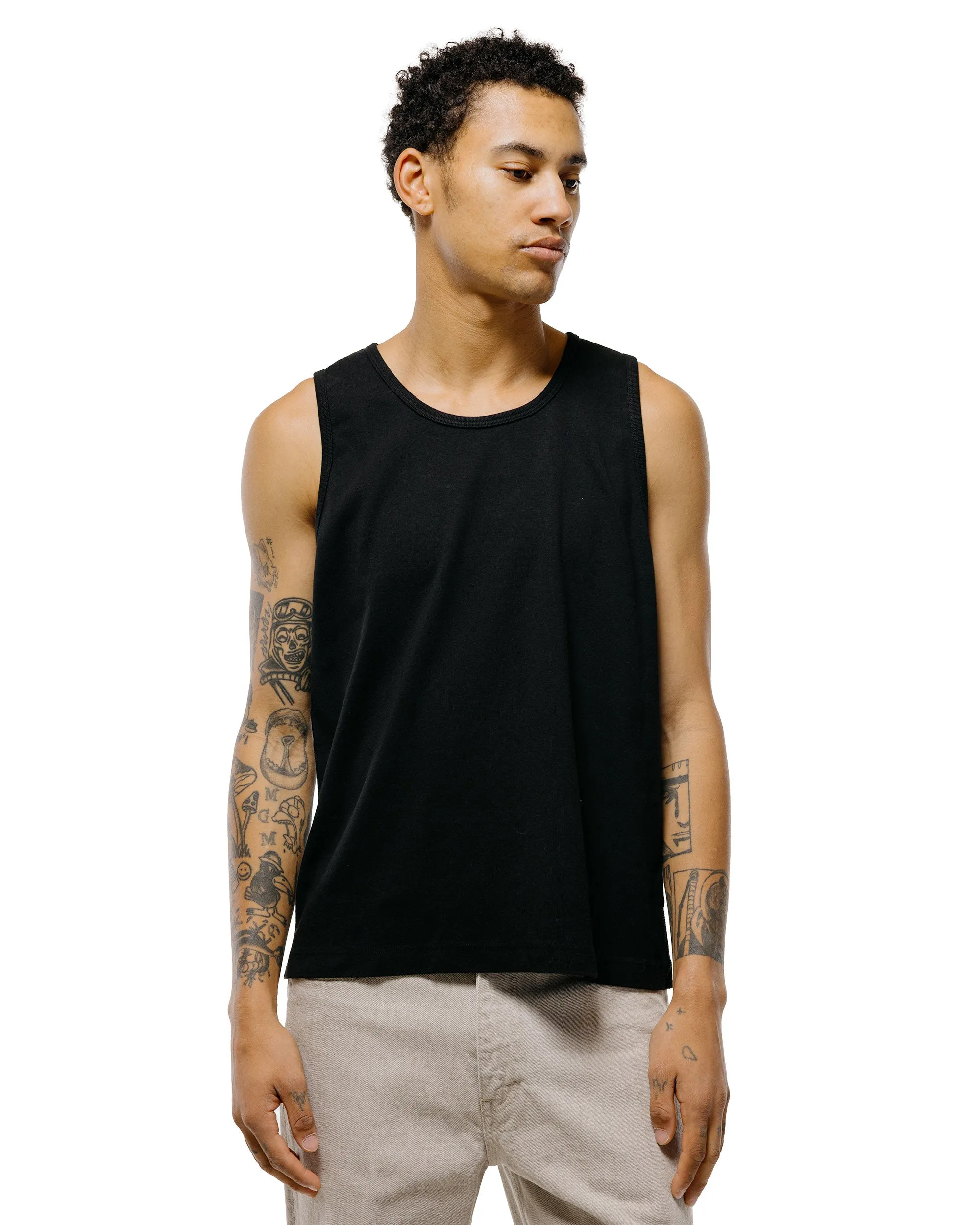 MAN-TLE LWCT0 Lady White Co. Singlet 2-Pack Black Rib sold by Lost & Found product image thumbnail 2