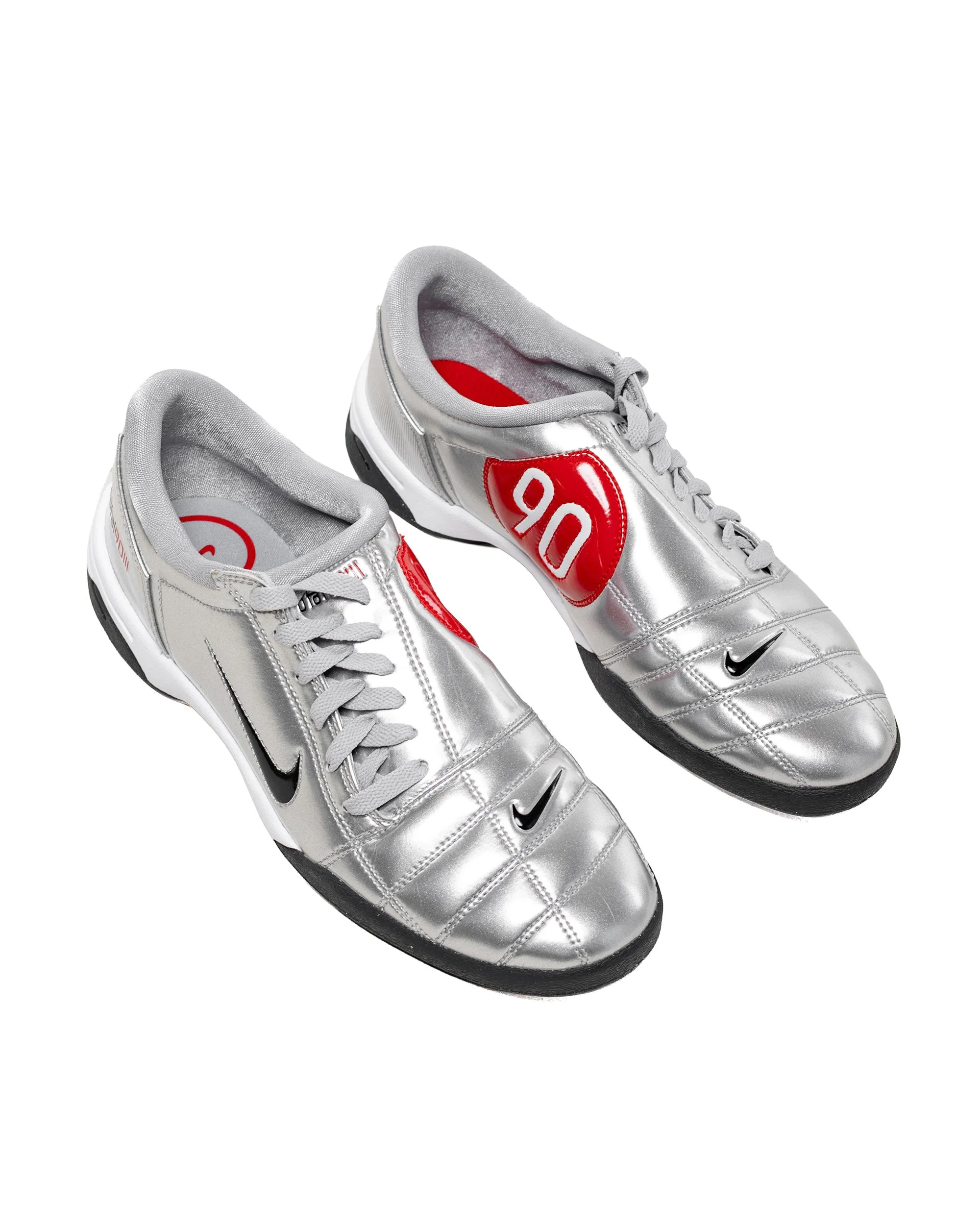 Nike Total 90 SP Metallic Silver/Black-University Red sold by Lost & Found product image thumbnail 2