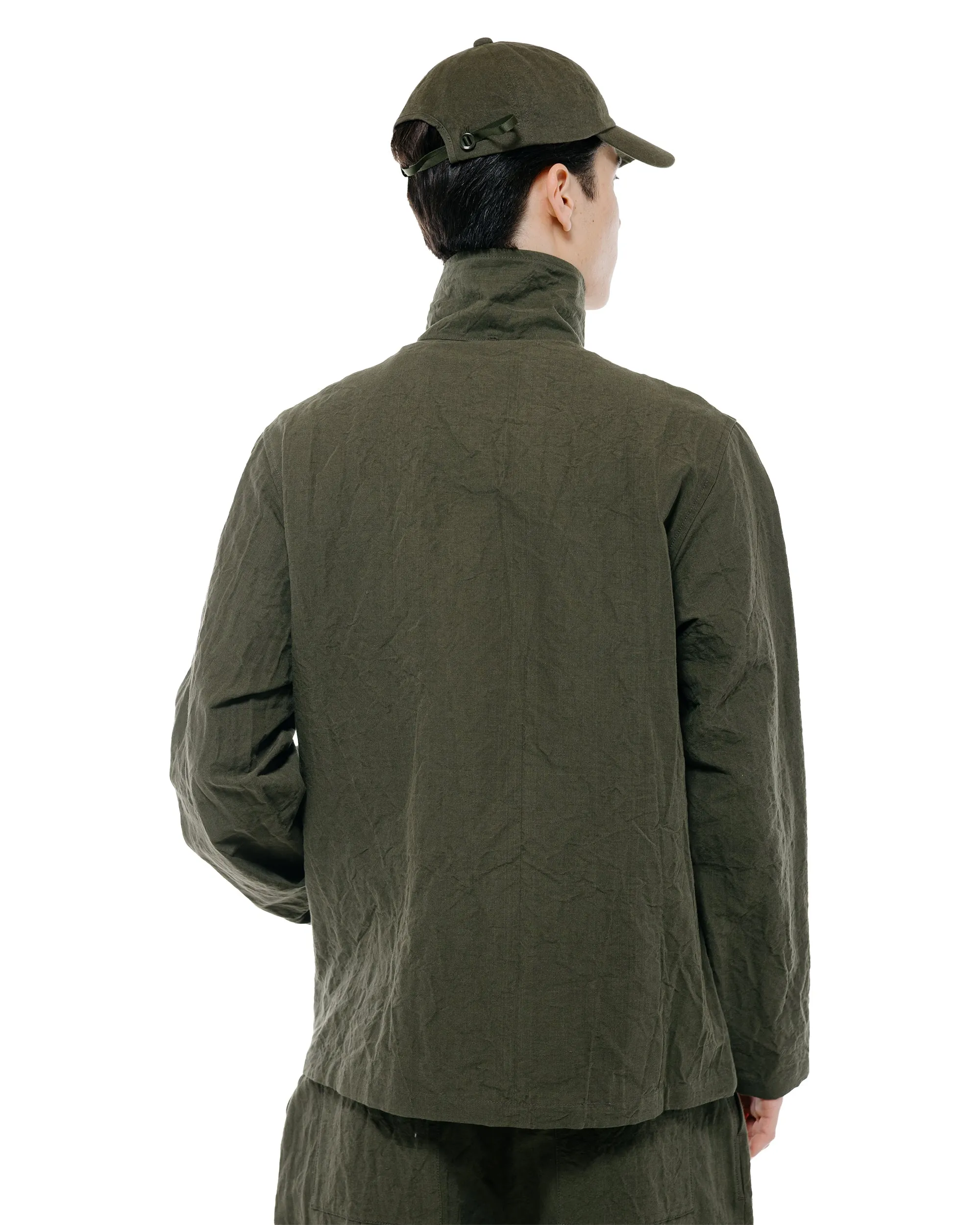 MAN-TLE R20S3 'Track Shirt' Woodland Linen sold by Lost & Found product image thumbnail 4
