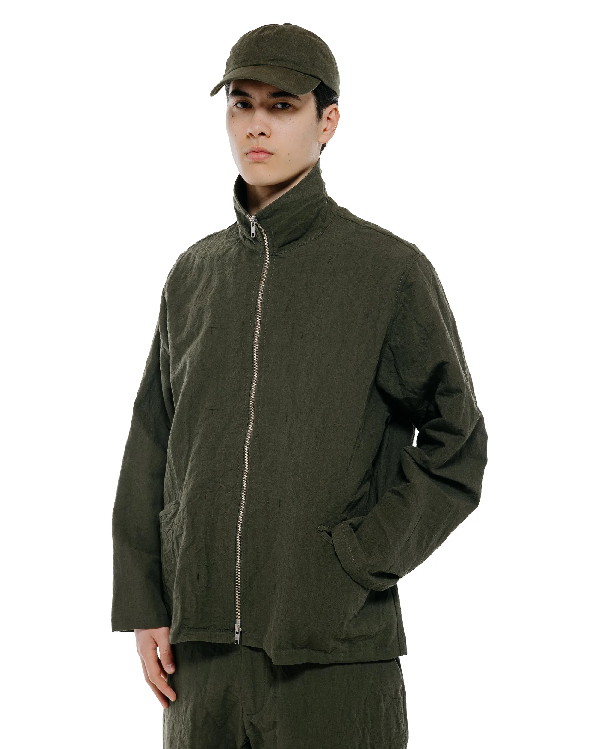 MAN-TLE R20S3 'Track Shirt' Woodland Linen sold by Lost & Found product image thumbnail 2