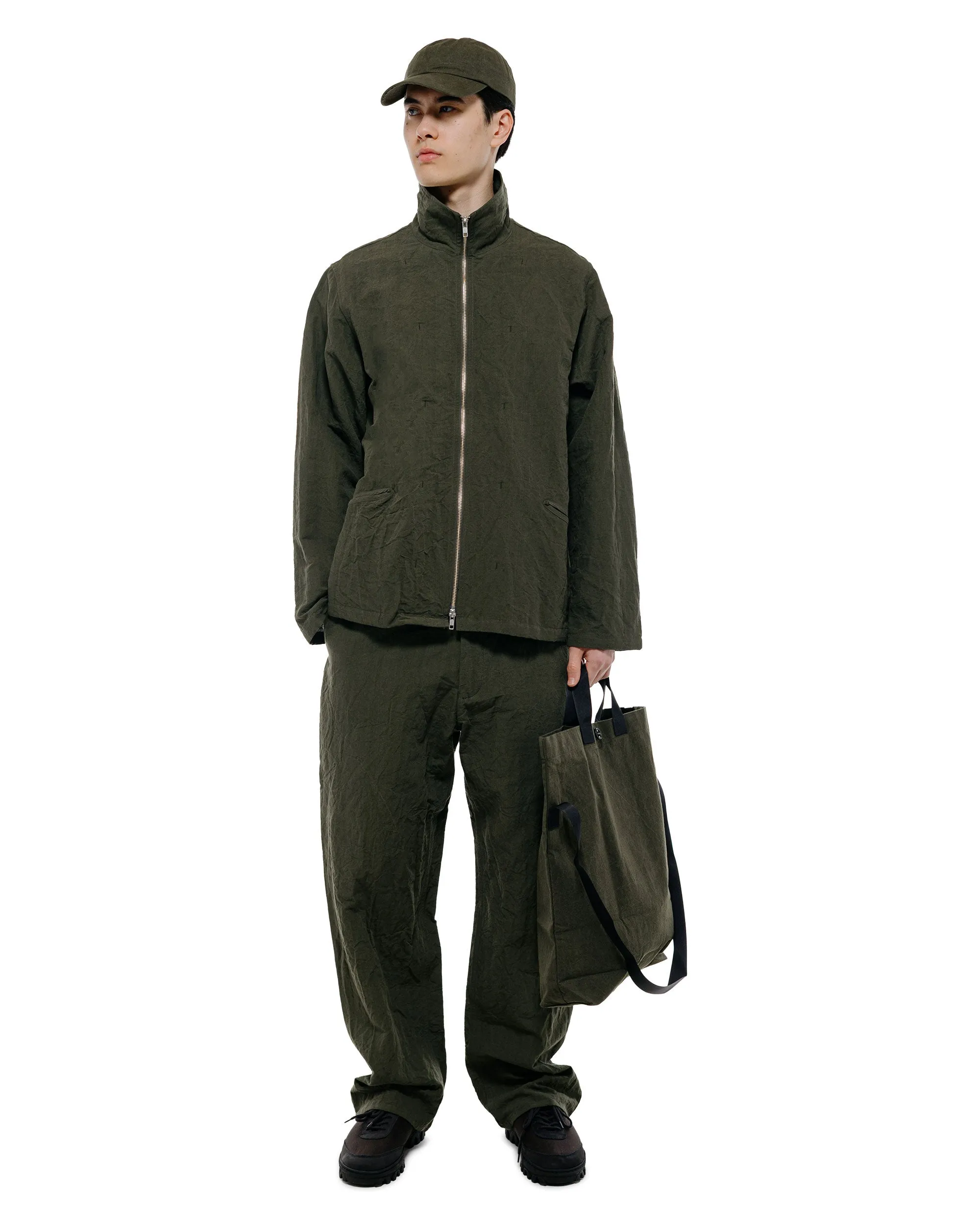 MAN-TLE R20S3 'Track Shirt' Woodland Linen sold by Lost & Found product image thumbnail 5