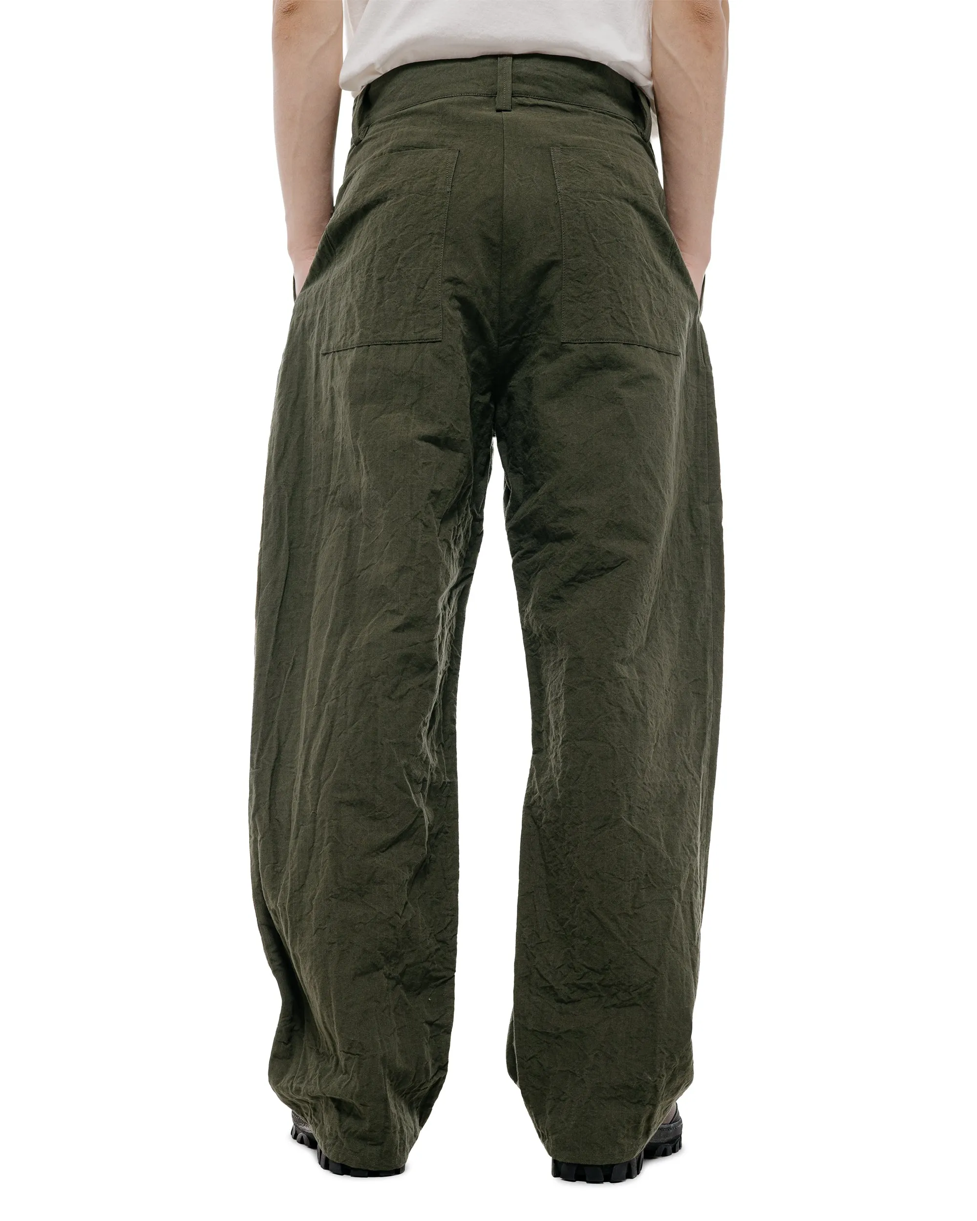 MAN-TLE R20P4 Wide Pants Woodland Linen sold by Lost & Found product image thumbnail 4