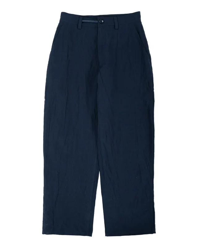 MAN-TLE R20P4 Wide Pants Pacific Linen made by MAN-TLE