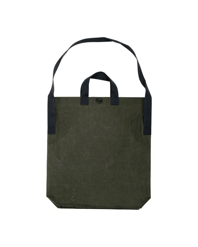 MAN-TLE R20B1 'Multi Handle Tote' Woodland Wax made by MAN-TLE