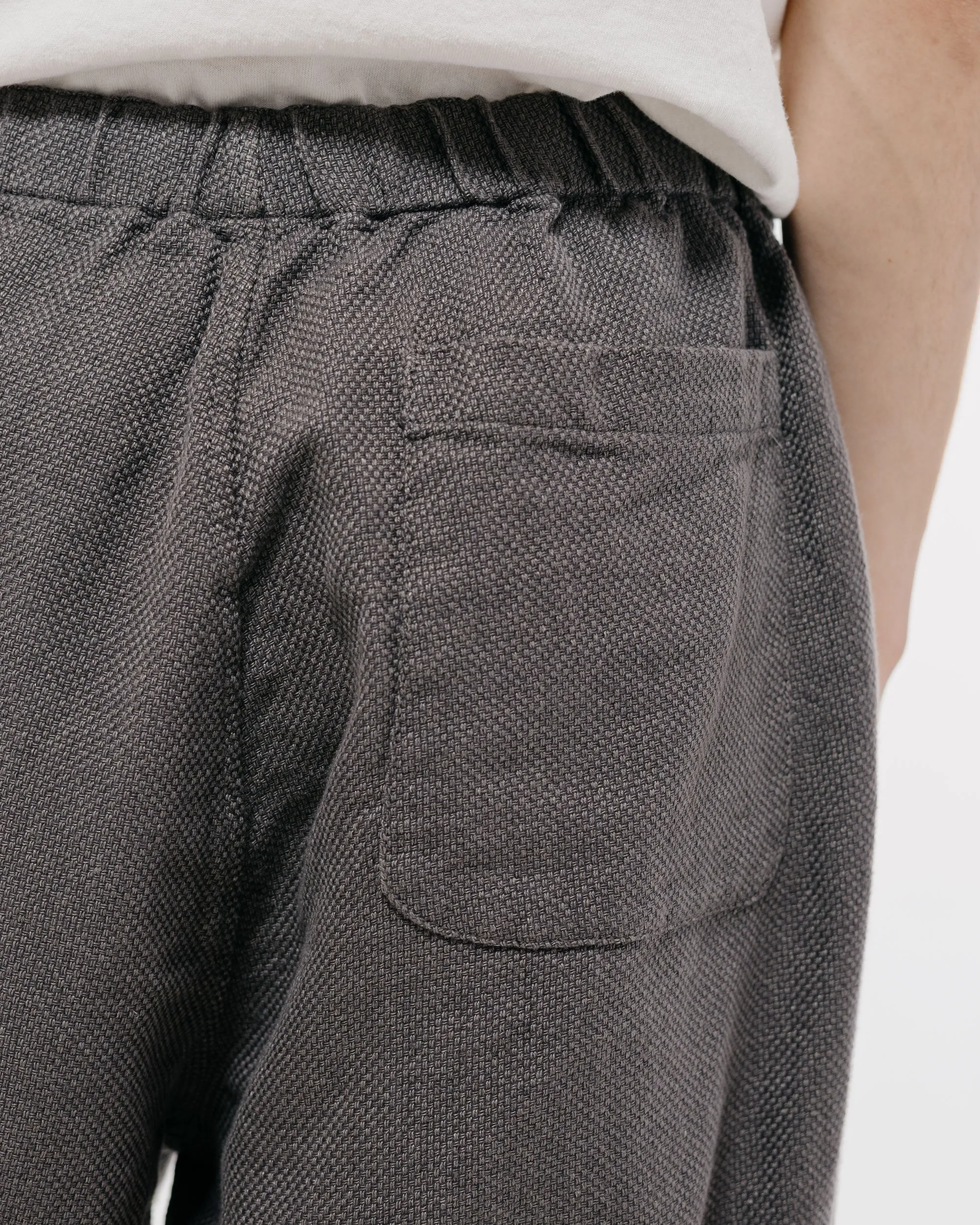 Beams Plus Easy Shorts Cotton Linen Grey sold by Lost & Found product image thumbnail 3