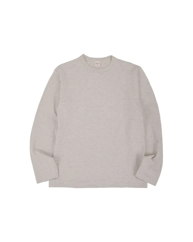 Warehouse Lot. 5906 Long Sleeve Crew Neck T-Shirt Oatmeal made by Warehouse