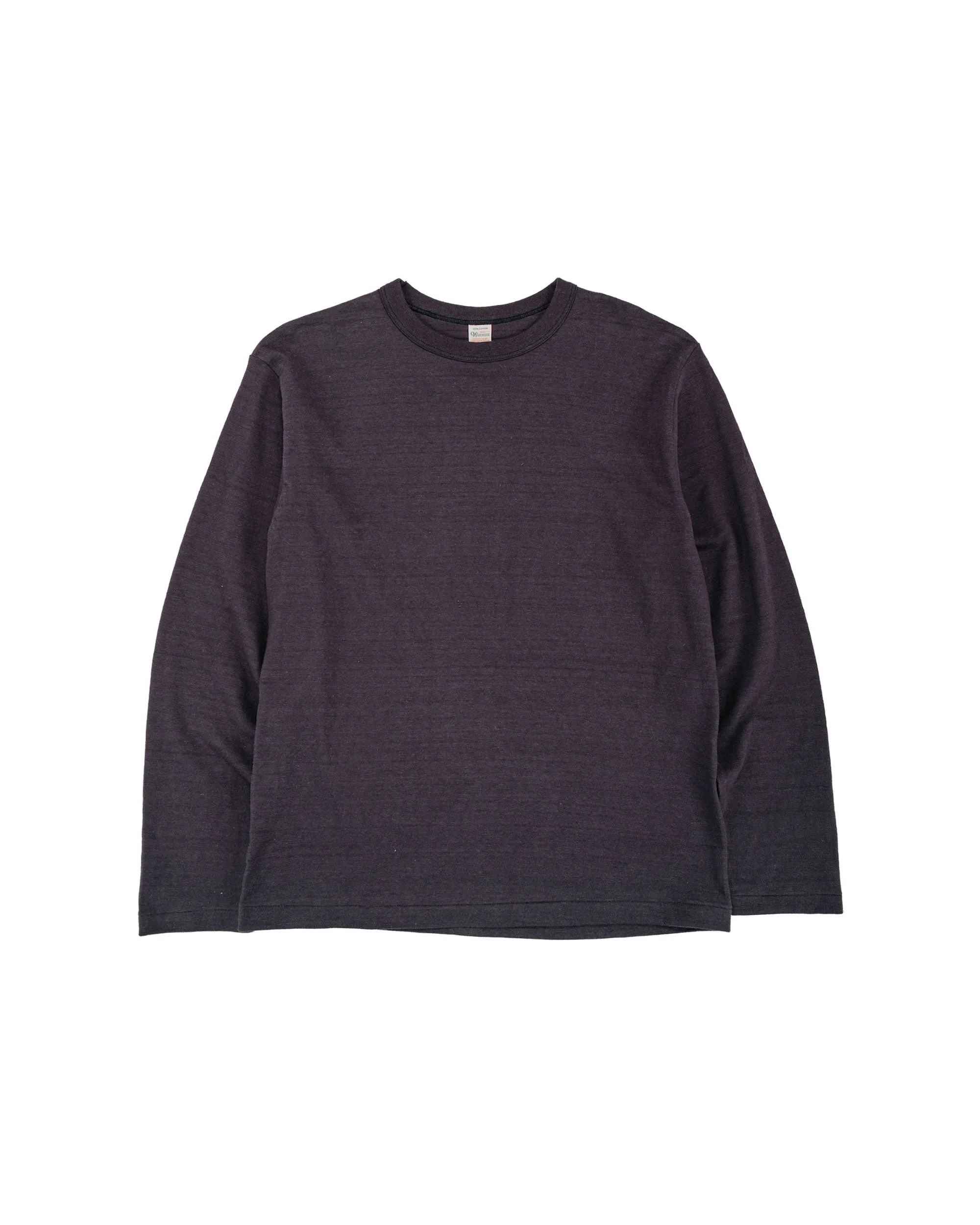 Warehouse Lot. 5906 Long Sleeve Crew Neck T-Shirt Sumikuro sold by Lost & Found