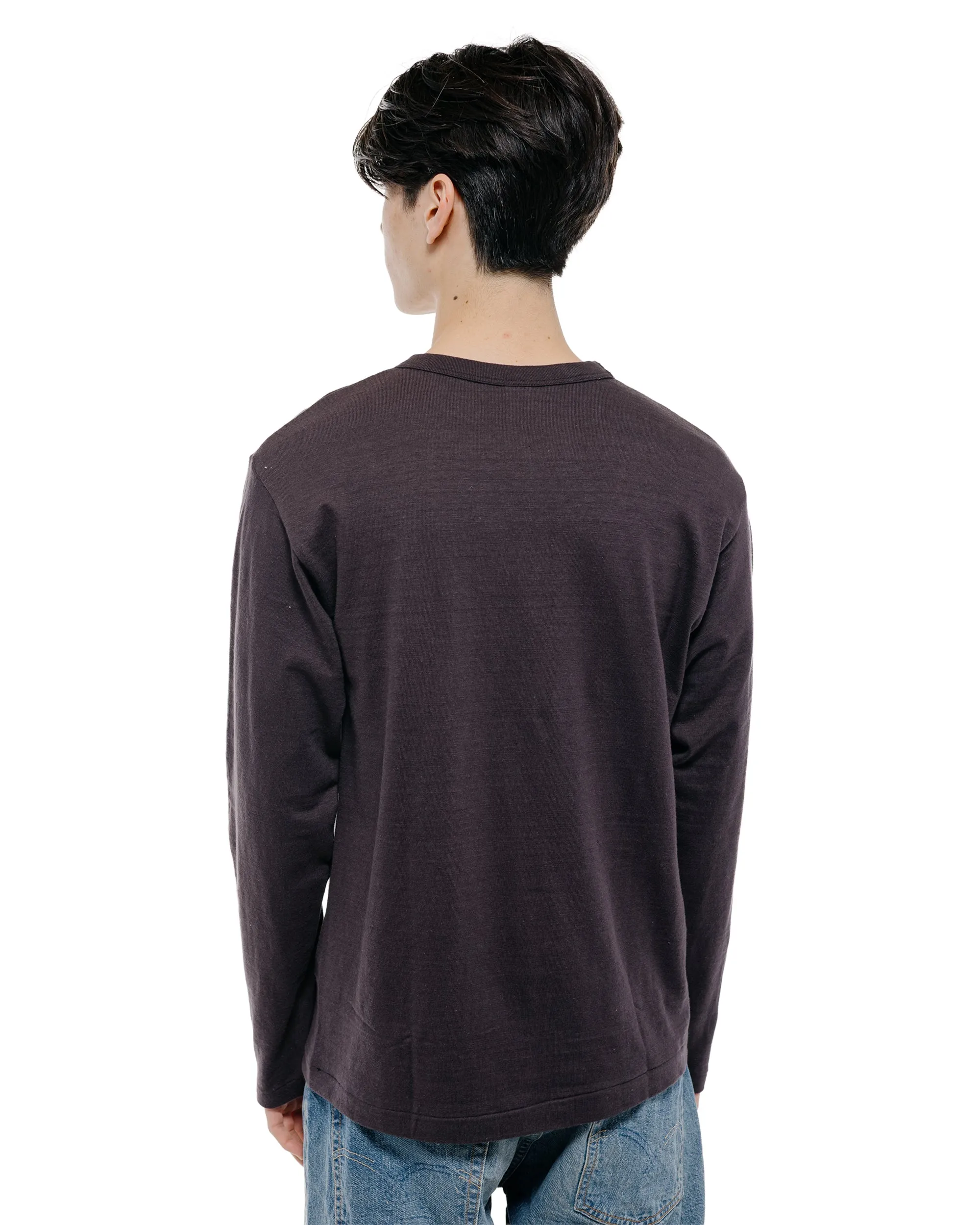 Warehouse Lot. 5906 Long Sleeve Crew Neck T-Shirt Sumikuro sold by Lost & Found product image thumbnail 4