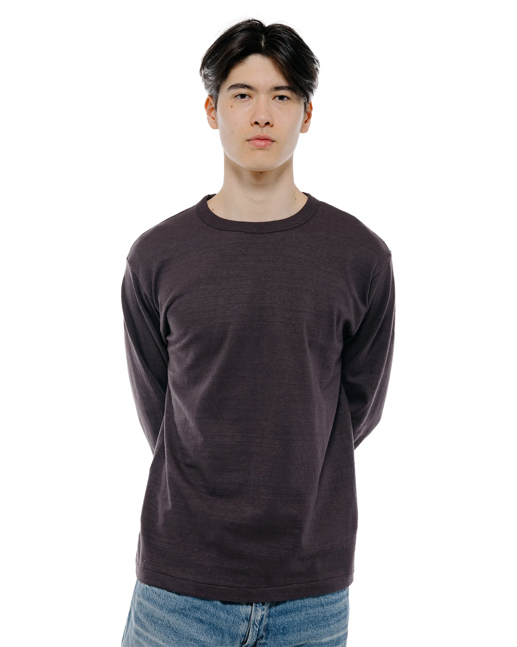 Warehouse Lot. 5906 Long Sleeve Crew Neck T-Shirt Sumikuro sold by Lost & Found product image thumbnail 2