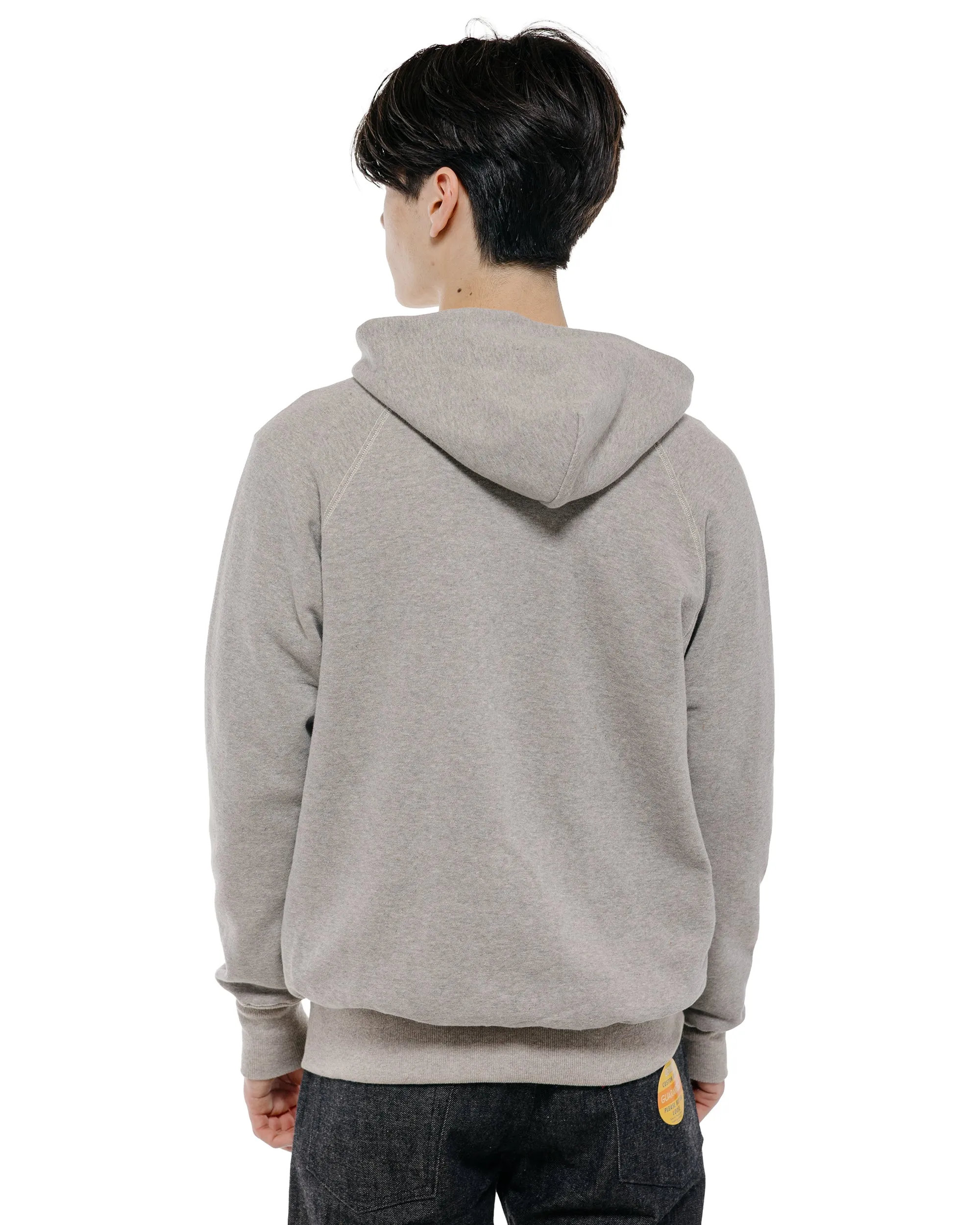 Warehouse Lot. 496 Raglan Freedom Full Zip Hood Heather Gray sold by Lost & Found product image thumbnail 4