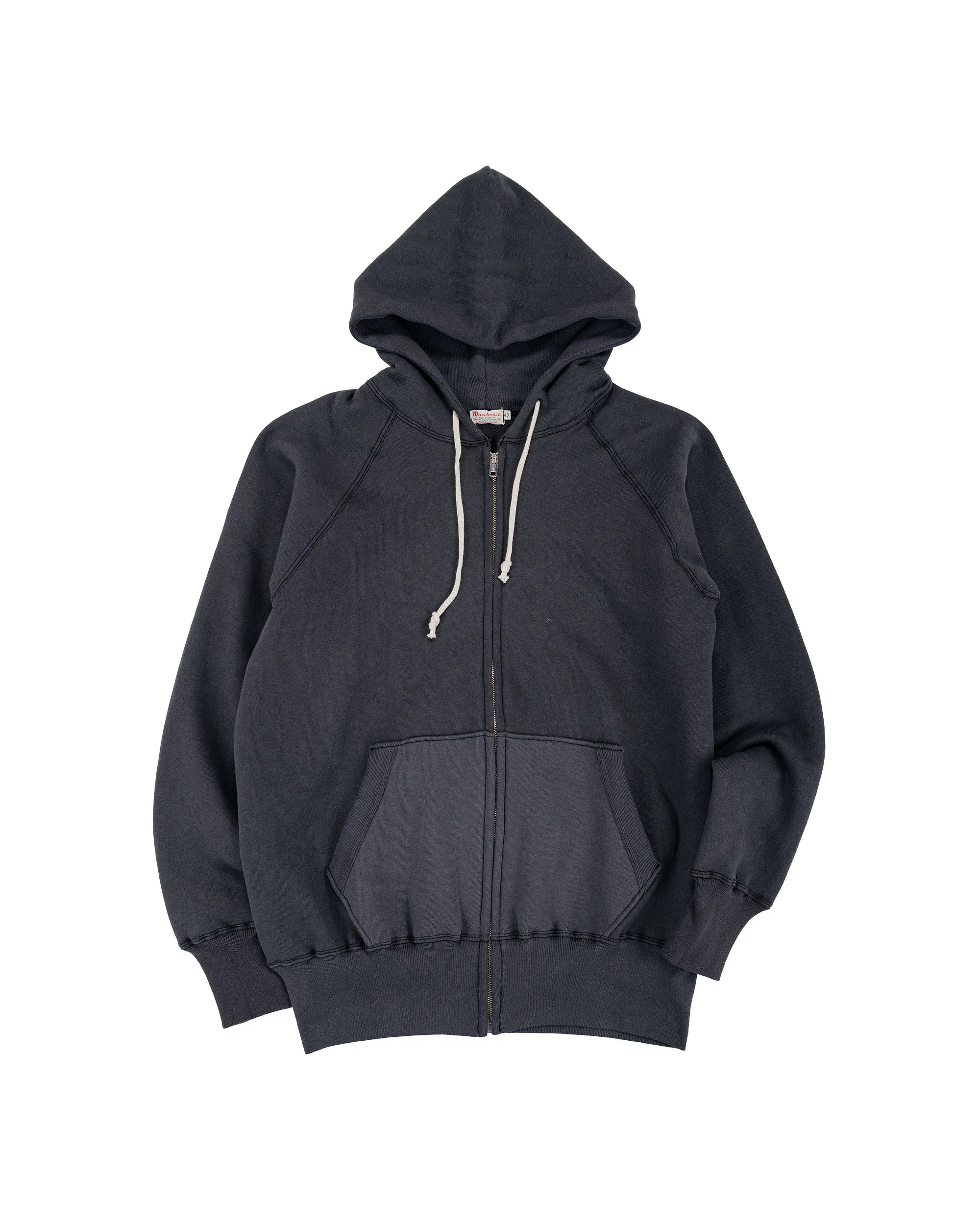 Warehouse Lot. 496 Raglan Freedom Full Zip Hood Sumikuro sold by Lost & Found