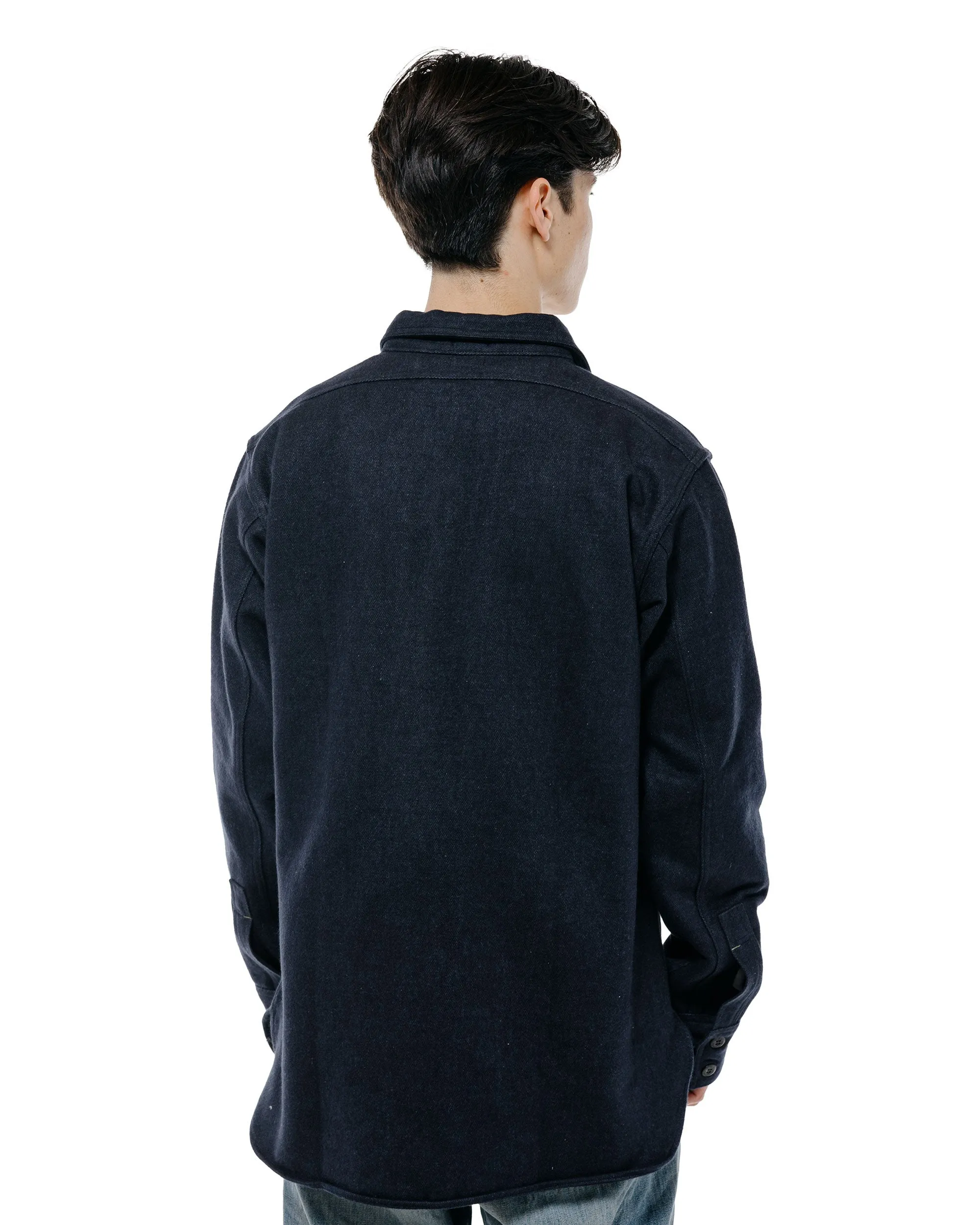 Warehouse Lot. JG-39 C.P.O. Half-Zip Shirt Navy sold by Lost & Found product image thumbnail 4