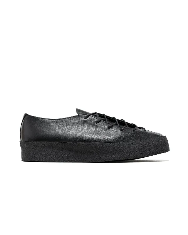 James Coward Sanders Banana Shoe Black Grain Leather made by James Coward