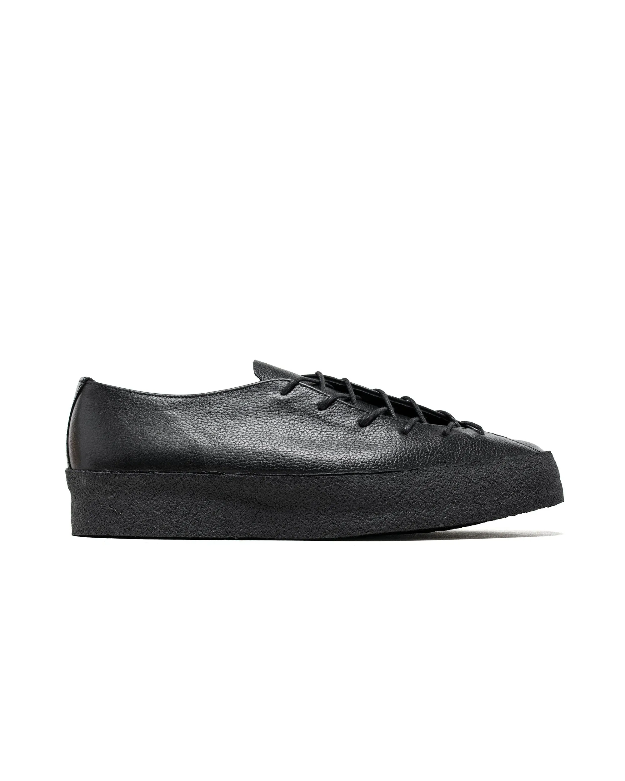 James Coward Sanders Banana Shoe Black Grain Leather sold by Lost & Found