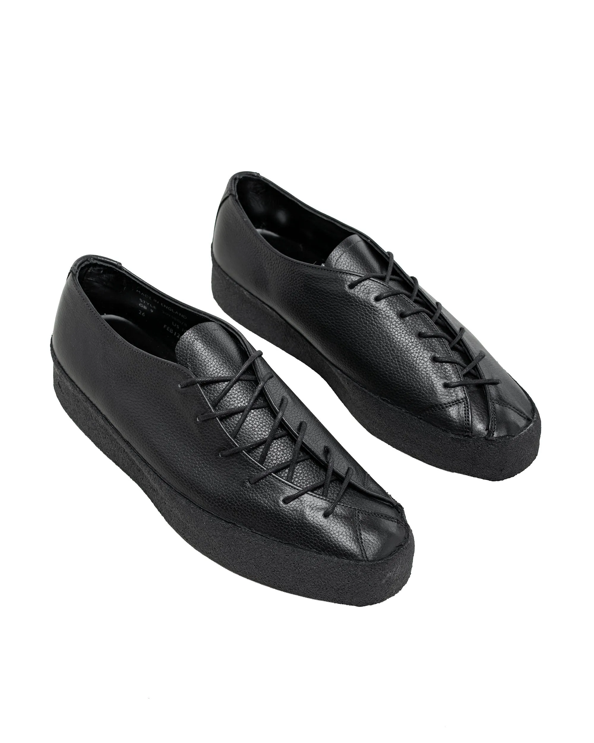 James Coward Sanders Banana Shoe Black Grain Leather sold by Lost & Found product image thumbnail 2