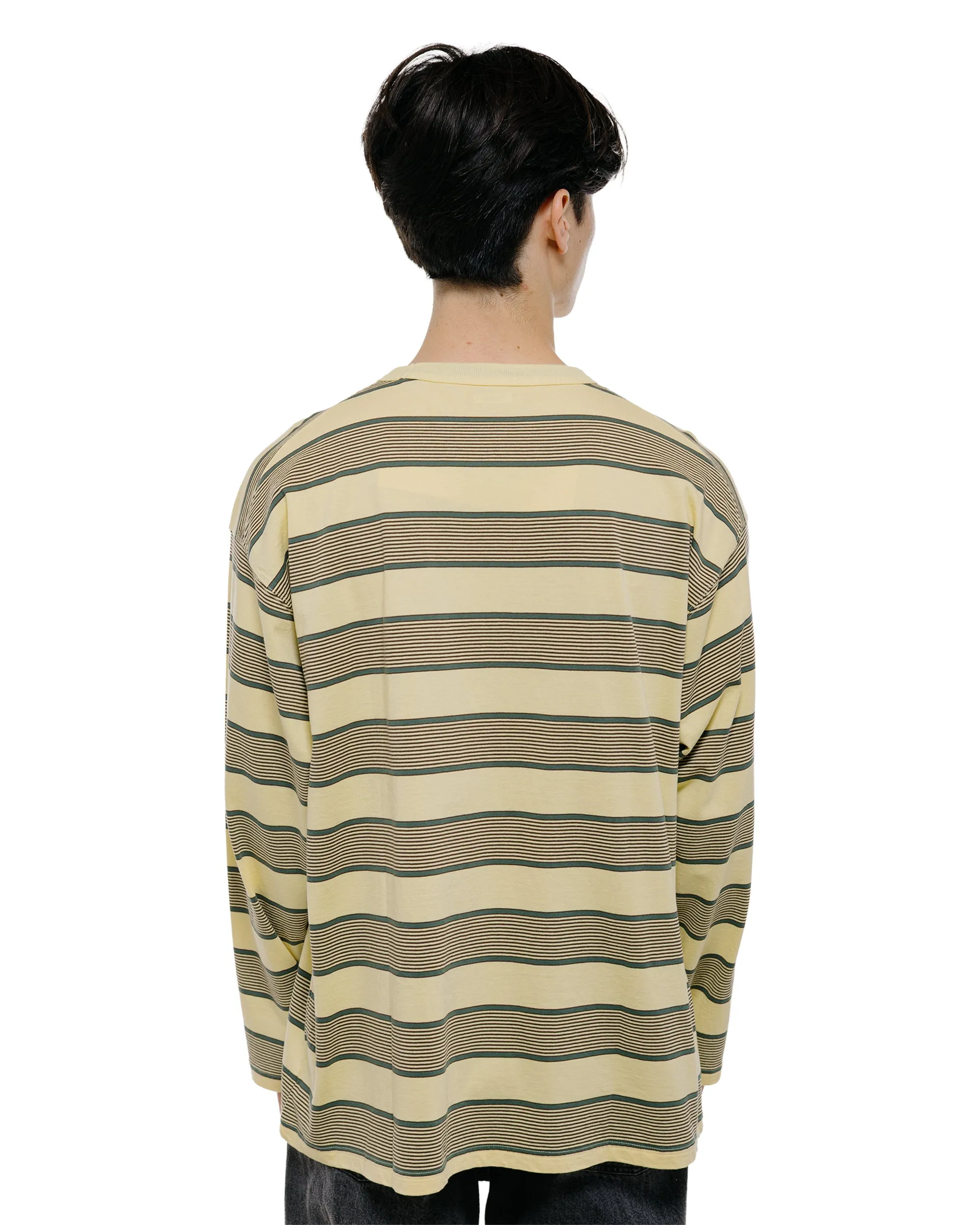 Phigvel Border Long Sleeve Top P.Yellow/Viridian sold by Lost & Found product image thumbnail 4