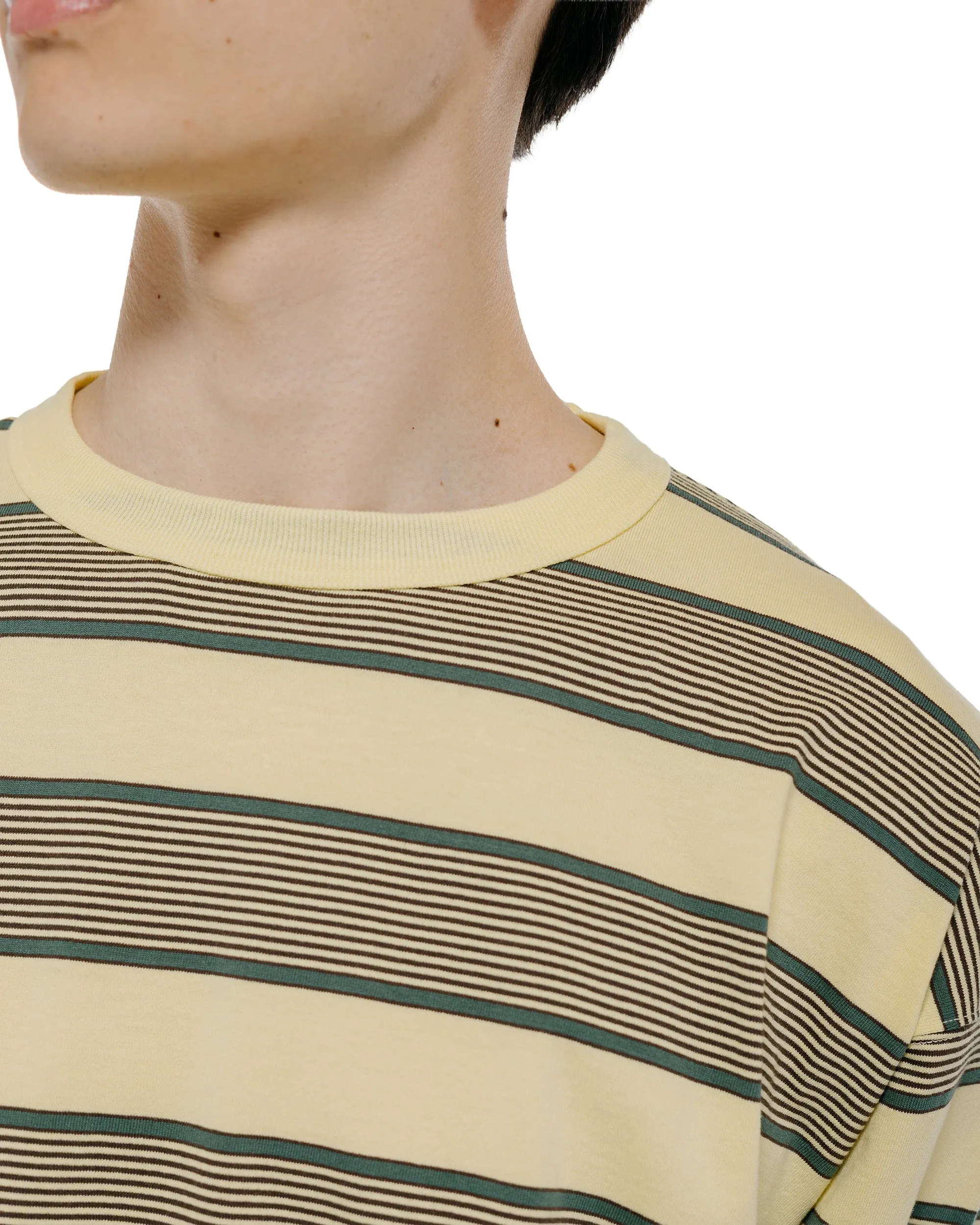 Phigvel Border Long Sleeve Top P.Yellow/Viridian sold by Lost & Found product image thumbnail 3