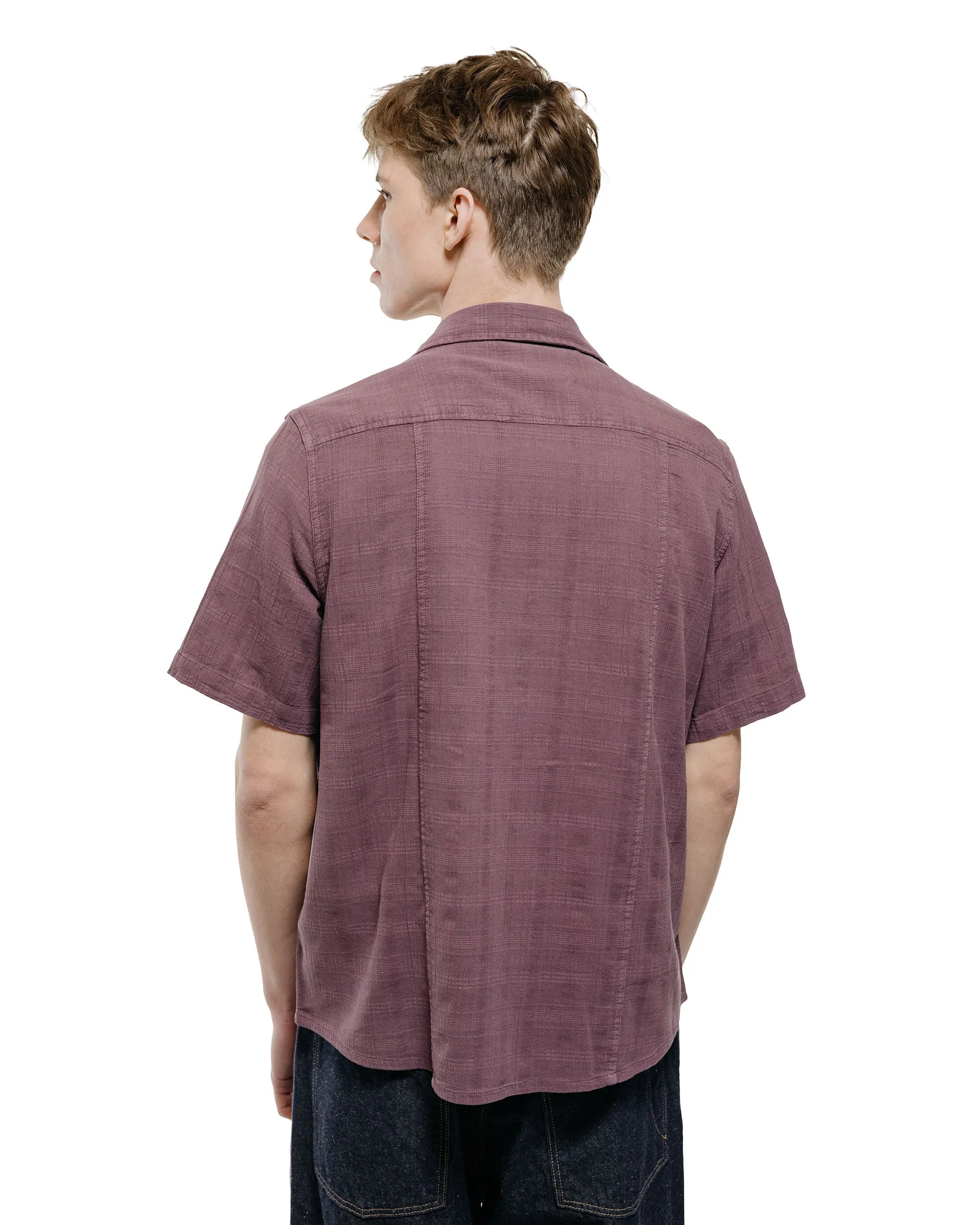 Corridor Washed Dobby SS Purple sold by Lost & Found product image thumbnail 3
