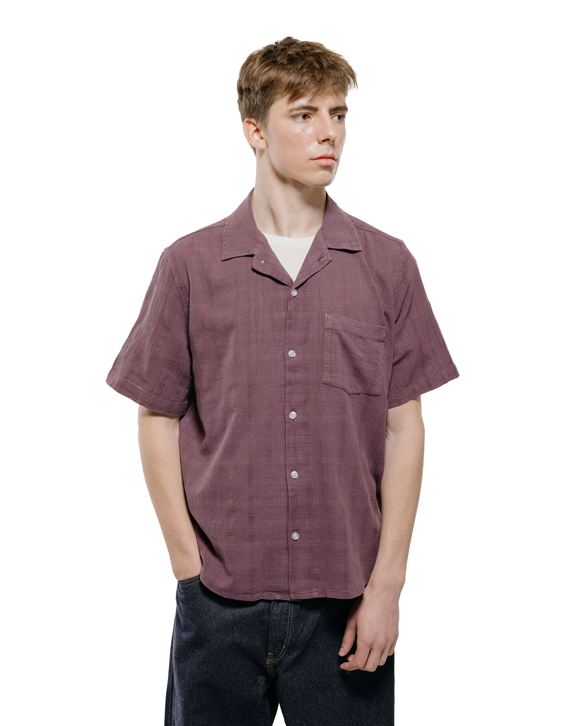 Corridor Washed Dobby SS Purple sold by Lost & Found product image thumbnail 2