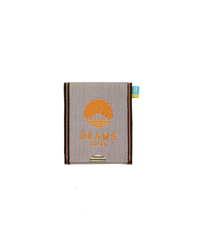 Beams Japan Takata Beams Japan Card Case 02 Orange made by Lost & Found