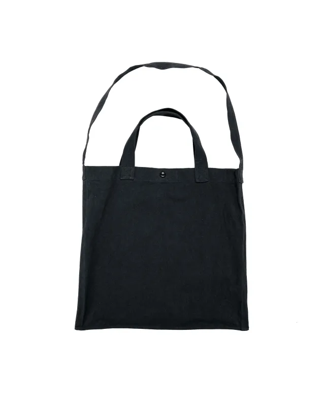 Body of Work Hemlock Bag Sun Dried Canvas Black made by Body of Work