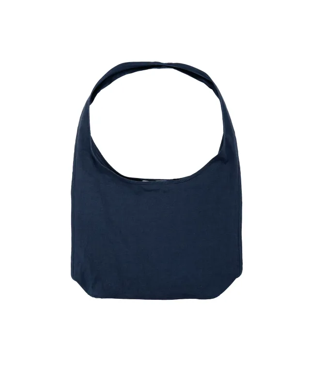 Body of Work Heron Bag Nep Cotton Linen Navy made by Body of Work