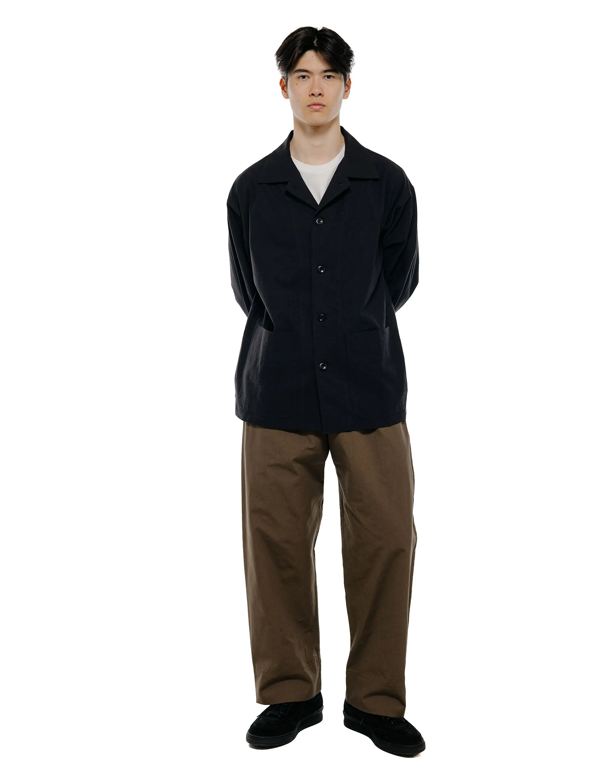 Body of Work Elm Pull-On Pant Dry Cotton Canvas Oyster sold by Lost & Found product image thumbnail 5