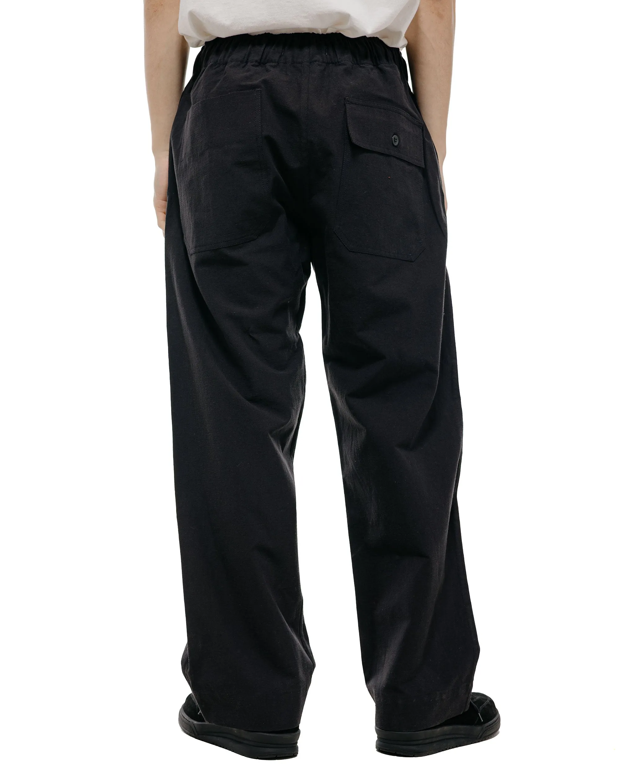 Body of Work Jasper Pull-On Pant Nep Cotton Linen Black sold by Lost & Found product image thumbnail 4