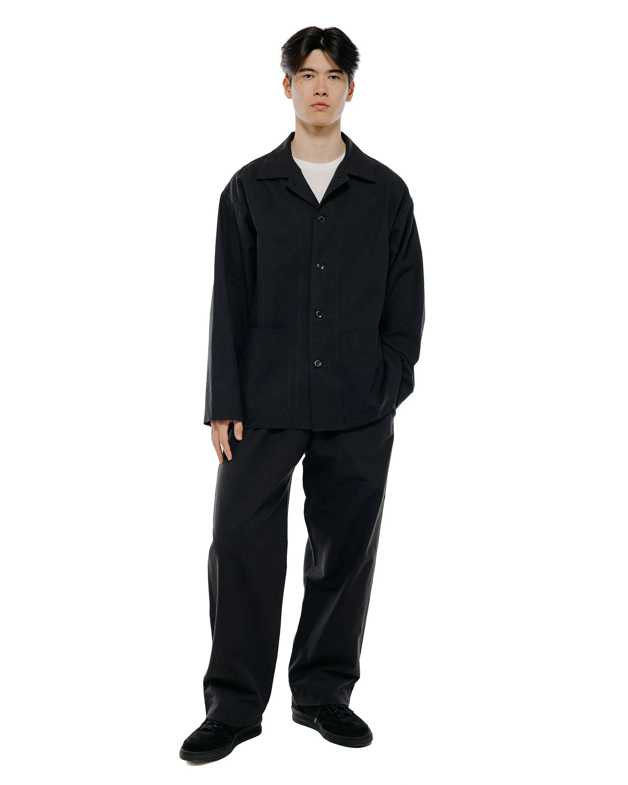 Body of Work Linden Jacket Nep Cotton Linen Black sold by Lost & Found product image thumbnail 5