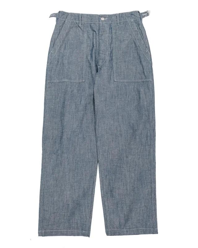 Engineered Garments Workaday Fatigue Pant Indigo 10oz Sea Canvas made by Lost & Found