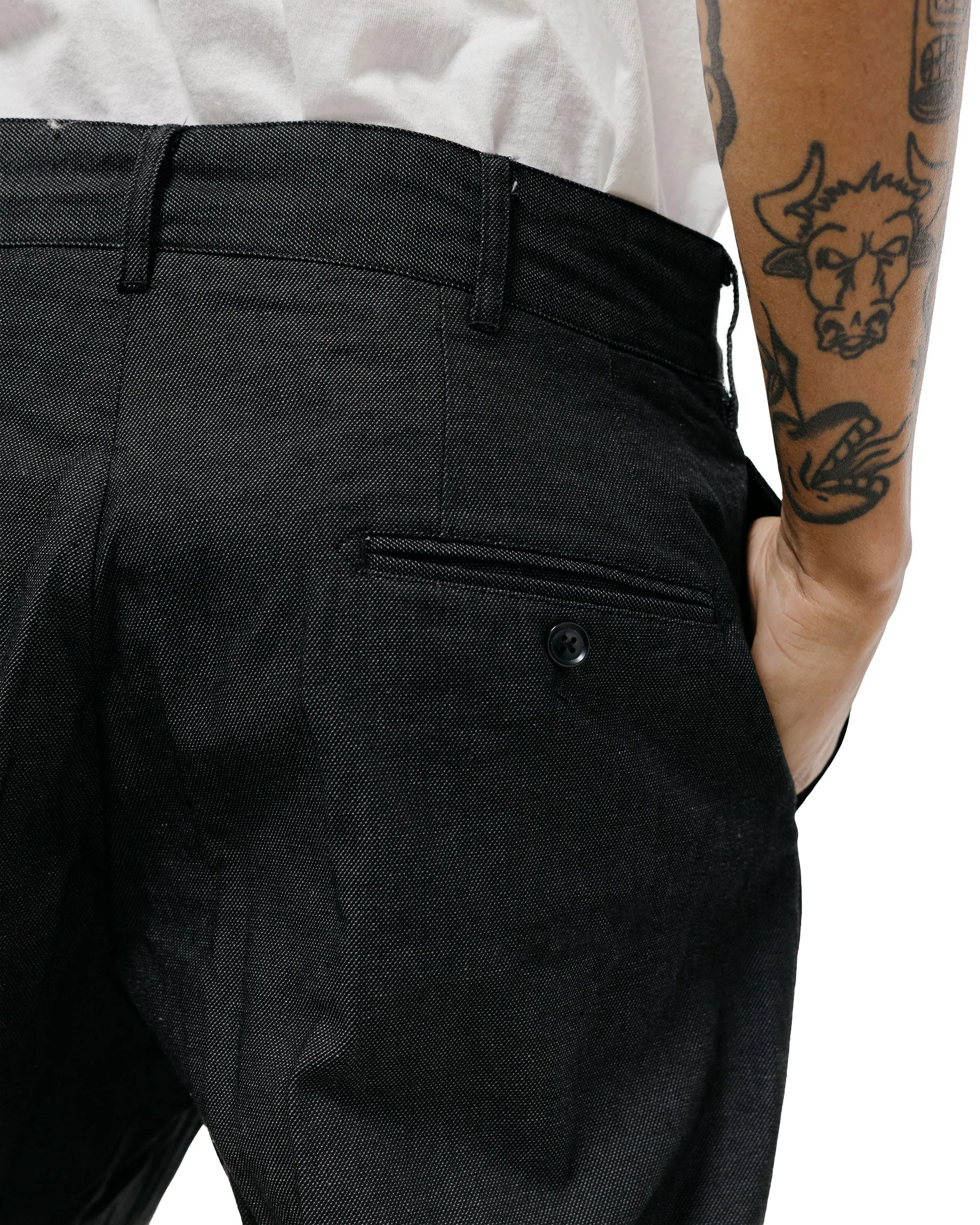 Engineered Garments Workaday Chino Pant Charcoal Cotton Heavy Oxford sold by Lost & Found product image thumbnail 3