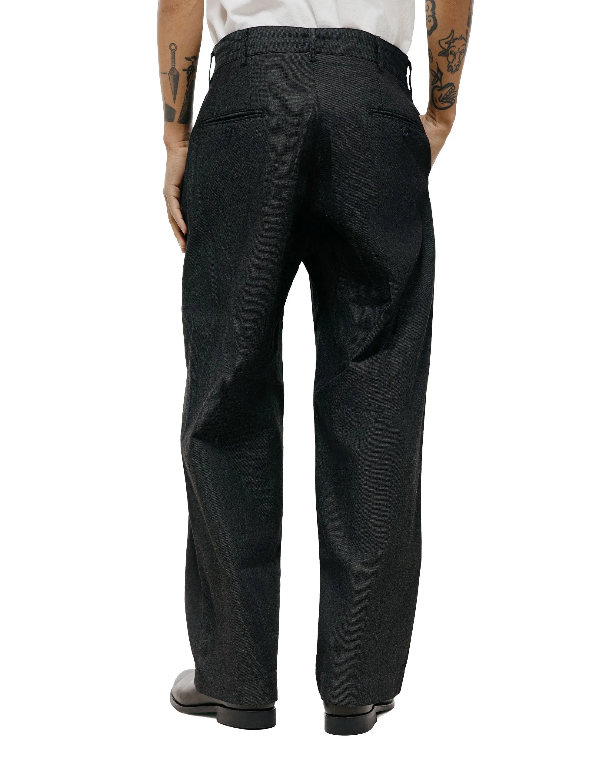 Engineered Garments Workaday Chino Pant Charcoal Cotton Heavy Oxford sold by Lost & Found product image thumbnail 4