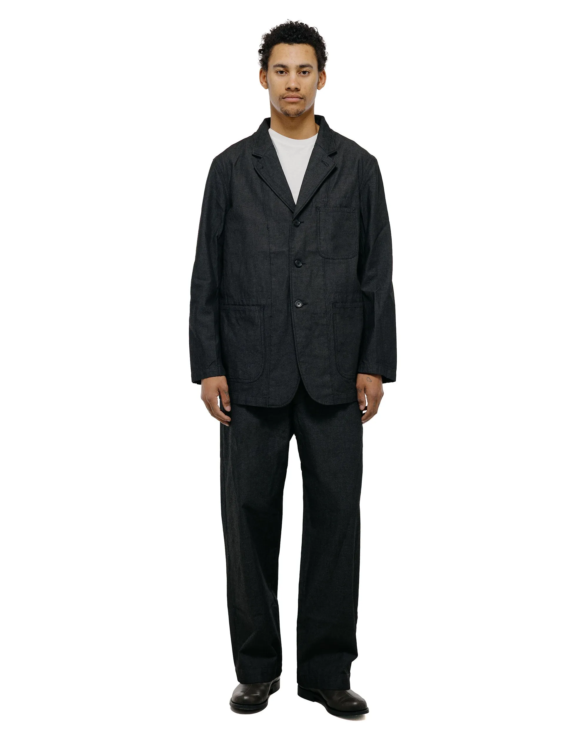 Engineered Garments Workaday Chino Pant Charcoal Cotton Heavy Oxford sold by Lost & Found product image thumbnail 5