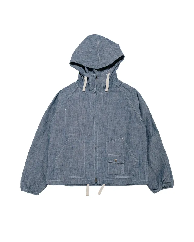 Engineered Garments Workaday Deck Parka Indigo 10oz Sea Canvas made by Lost & Found