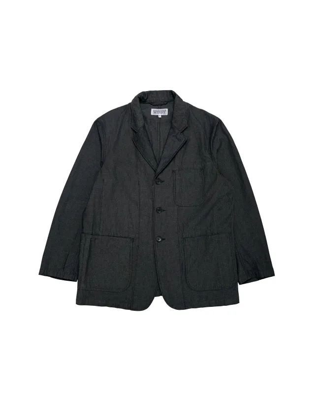 Engineered Garments Workaday Med Blazer Charcoal Cotton Heavy Oxford made by Lost & Found