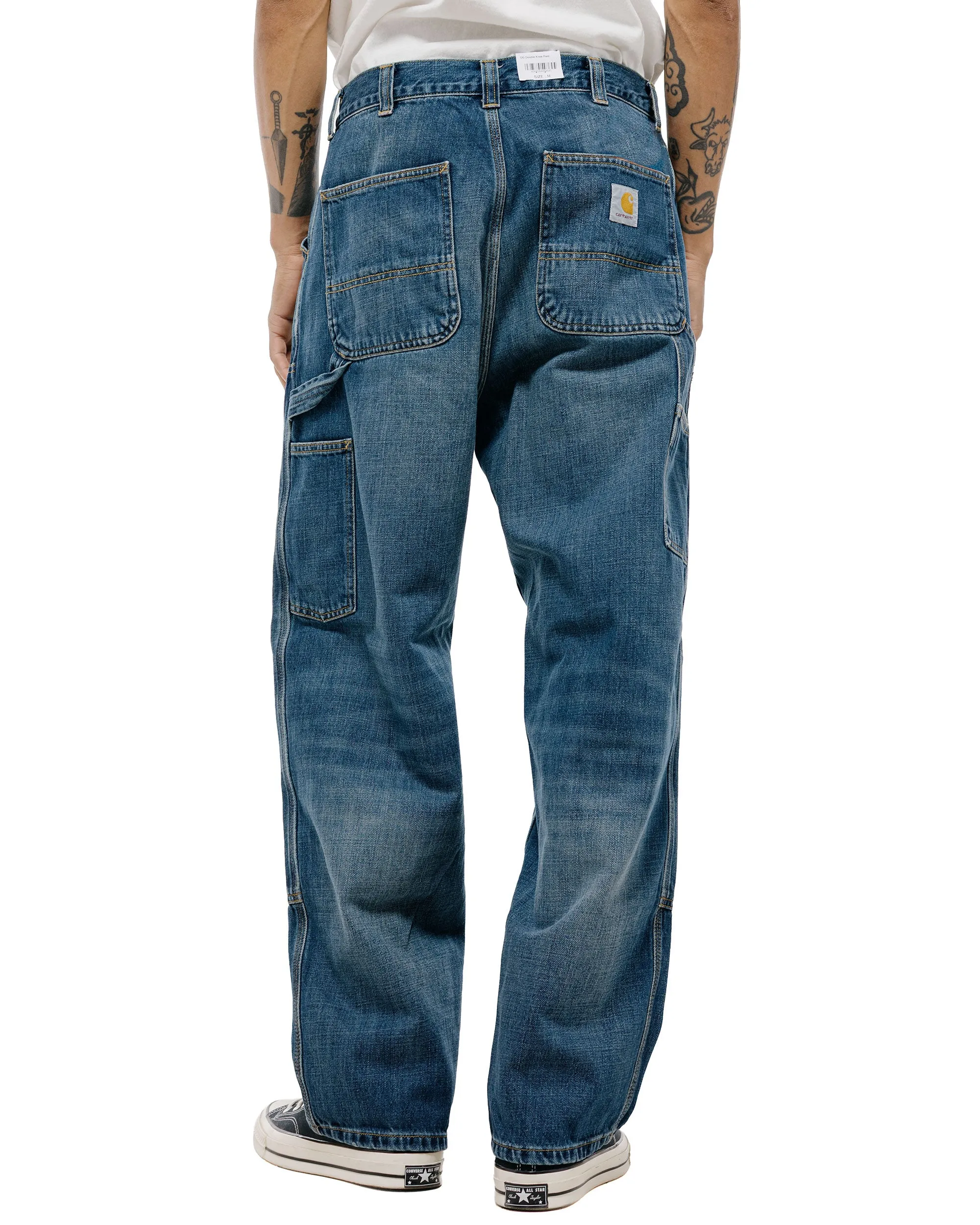 Carhartt W.I.P. OG Double Knee Pant Blue Dark Used Wash sold by Lost & Found product image thumbnail 4