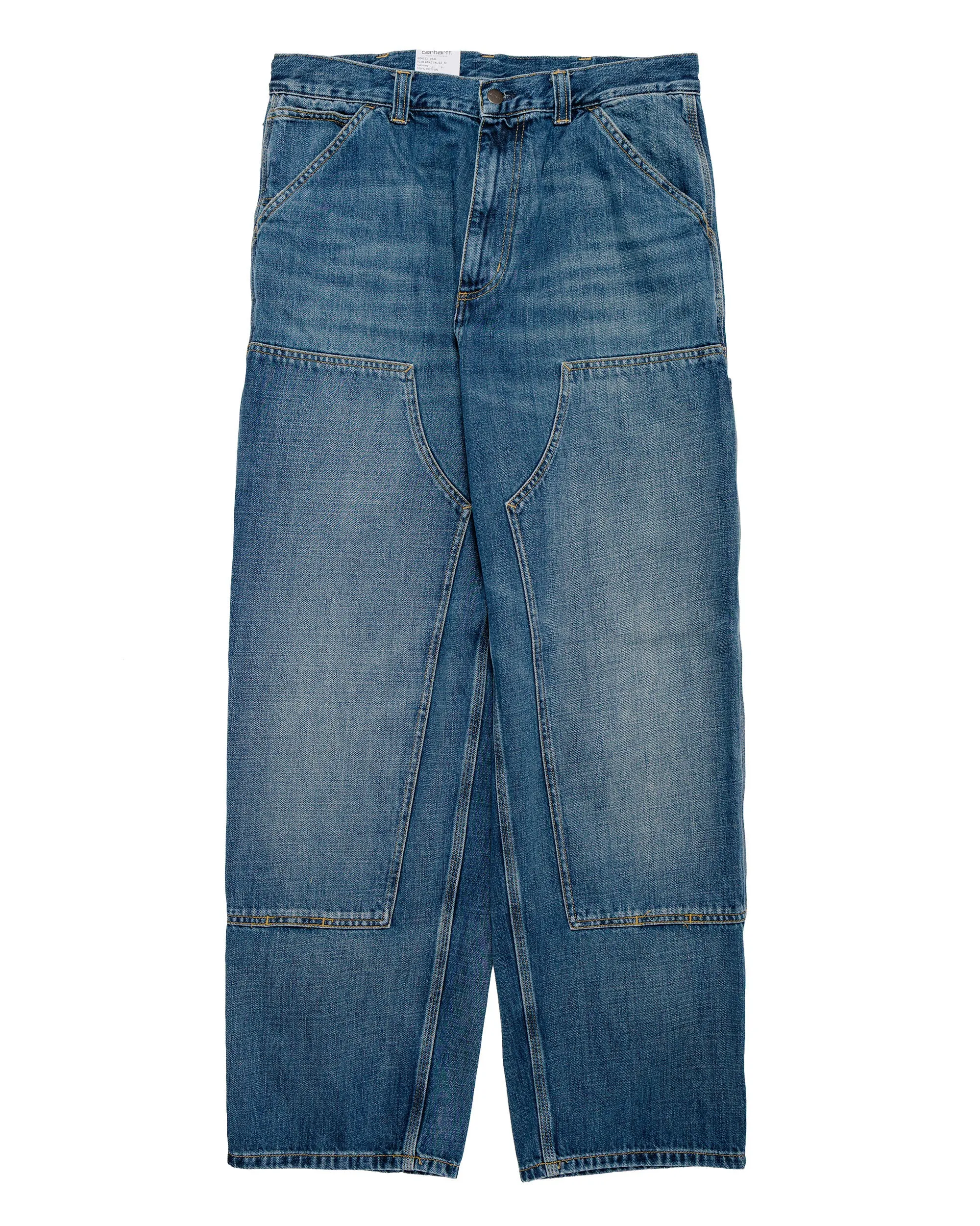 Carhartt W.I.P. OG Double Knee Pant Blue Dark Used Wash sold by Lost & Found