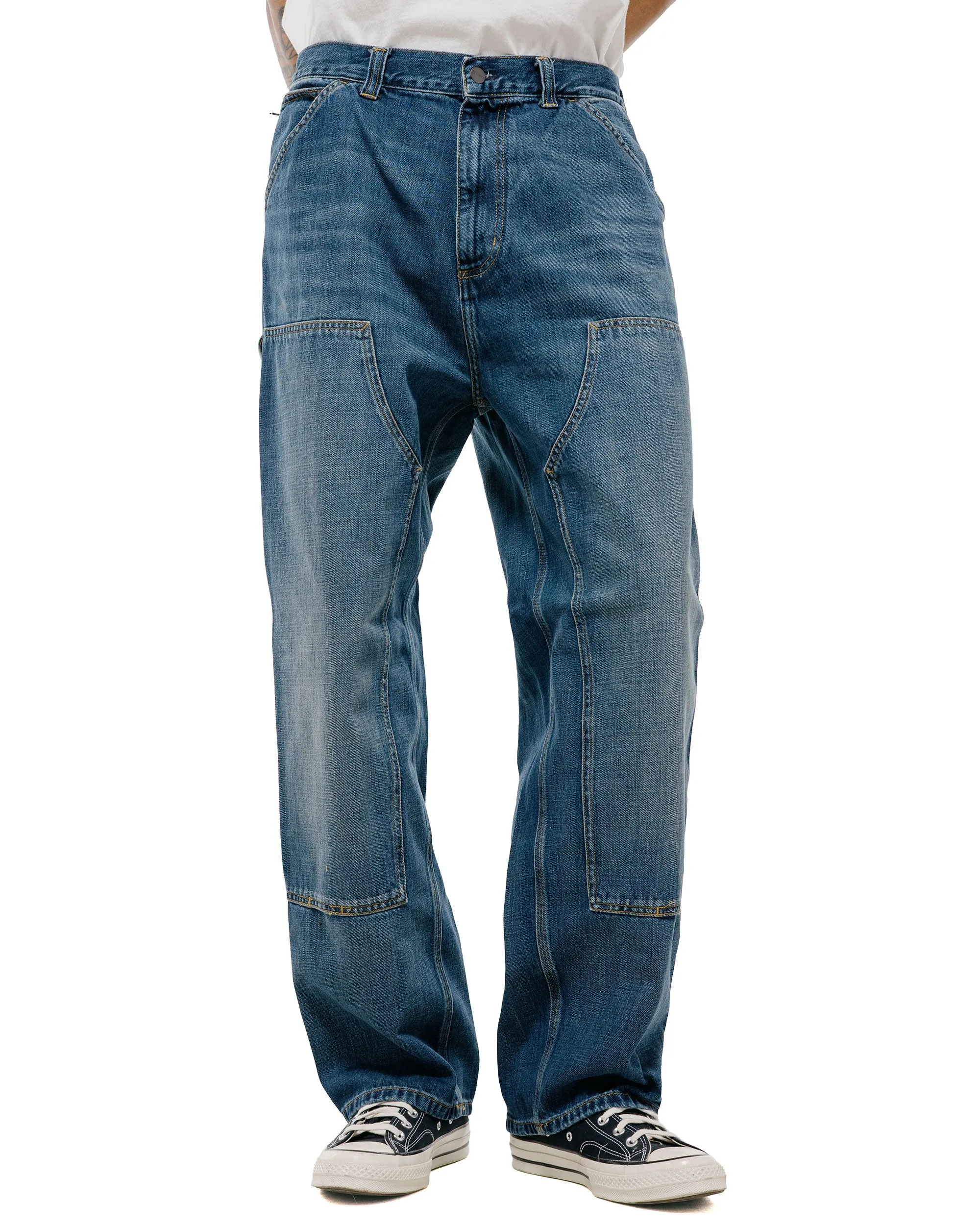Carhartt W.I.P. OG Double Knee Pant Blue Dark Used Wash sold by Lost & Found product image thumbnail 2
