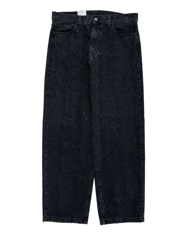 Carhartt W.I.P. Snake Landon Pant Snake Camo/Black Heavy Stone Wash made by Carhartt