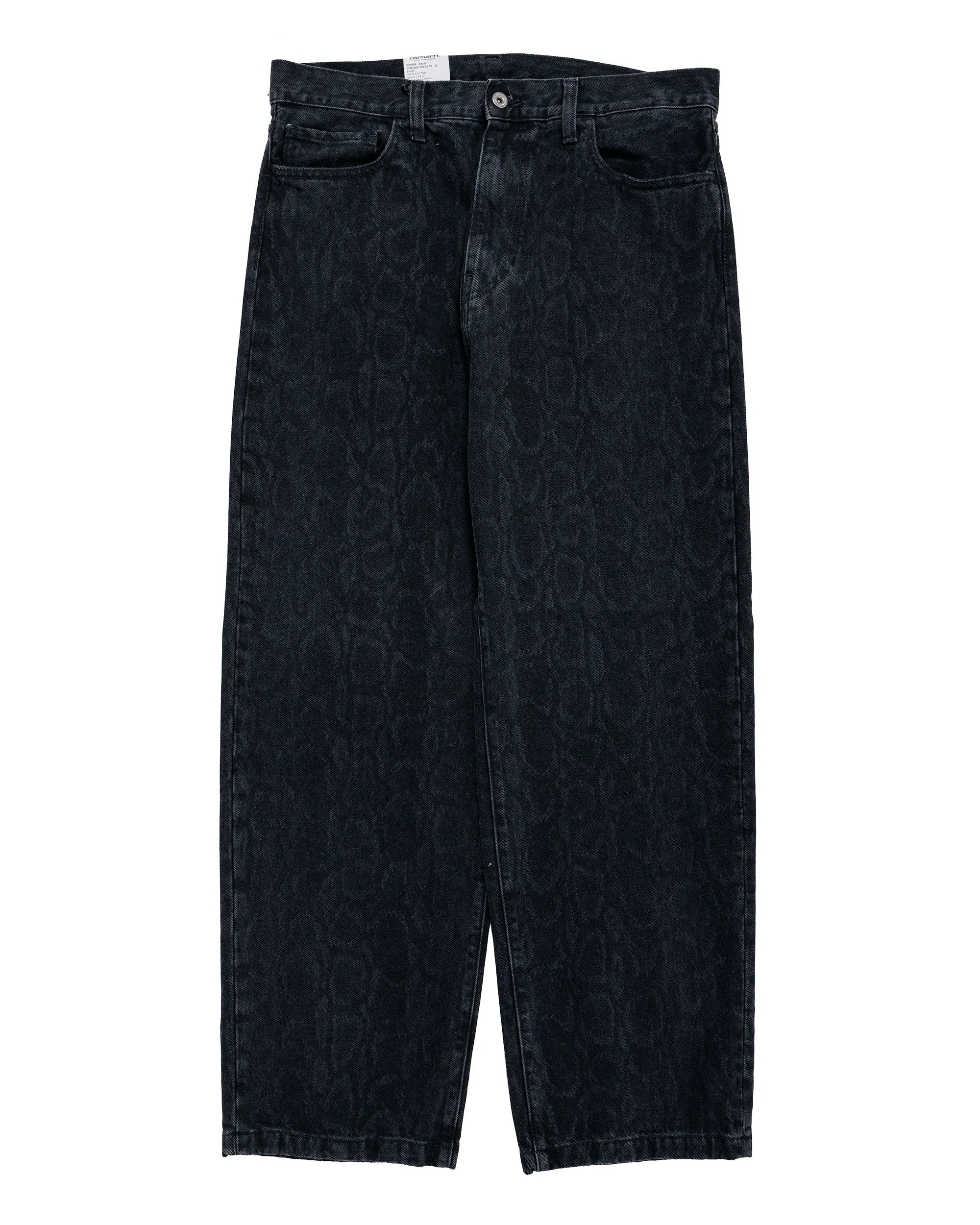 Carhartt W.I.P. Snake Landon Pant Snake Camo/Black Heavy Stone Wash sold by Lost & Found