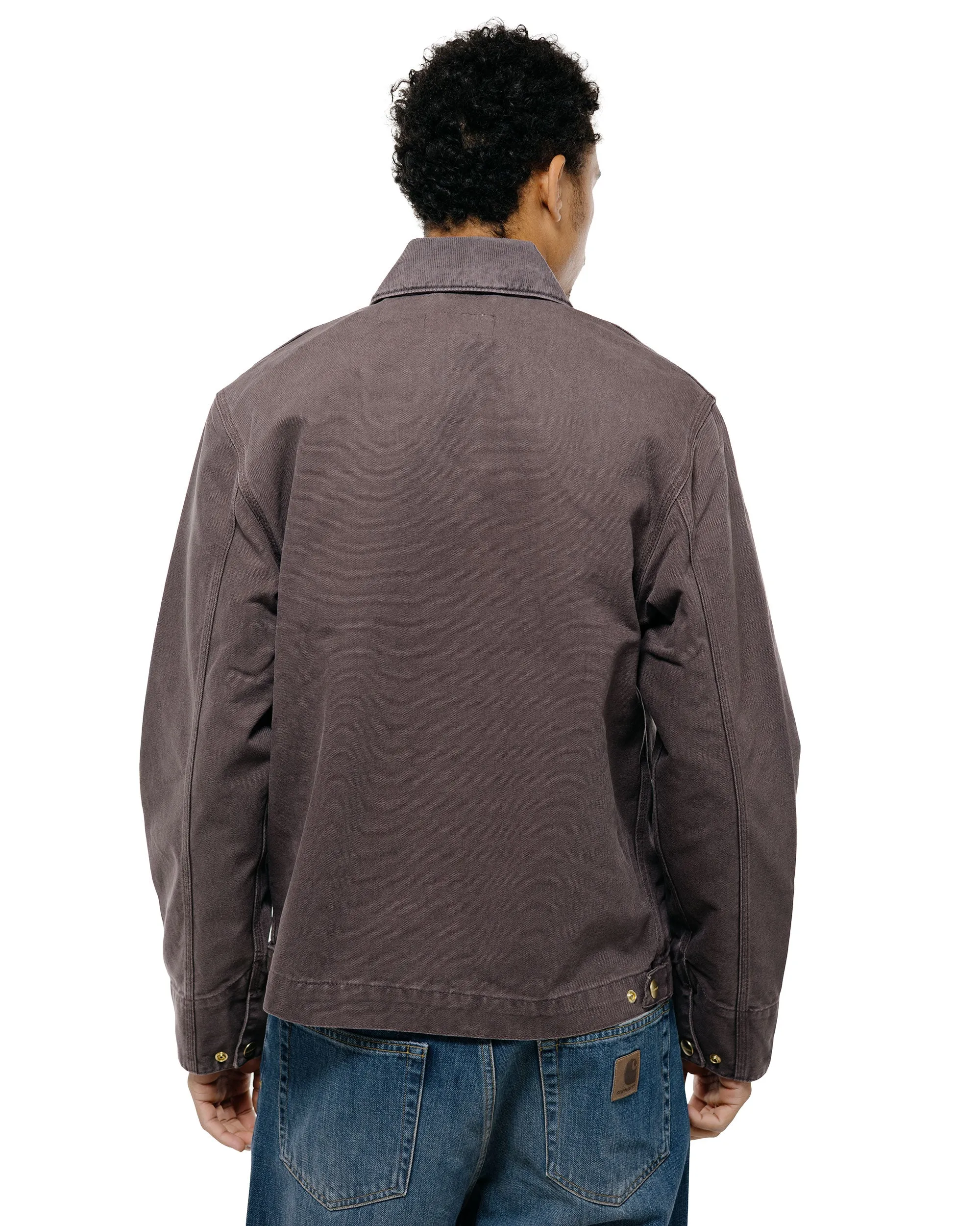 Carhartt W.I.P. Detroit Jacket Shale/Shale Stone Canvas sold by Lost & Found product image thumbnail 4